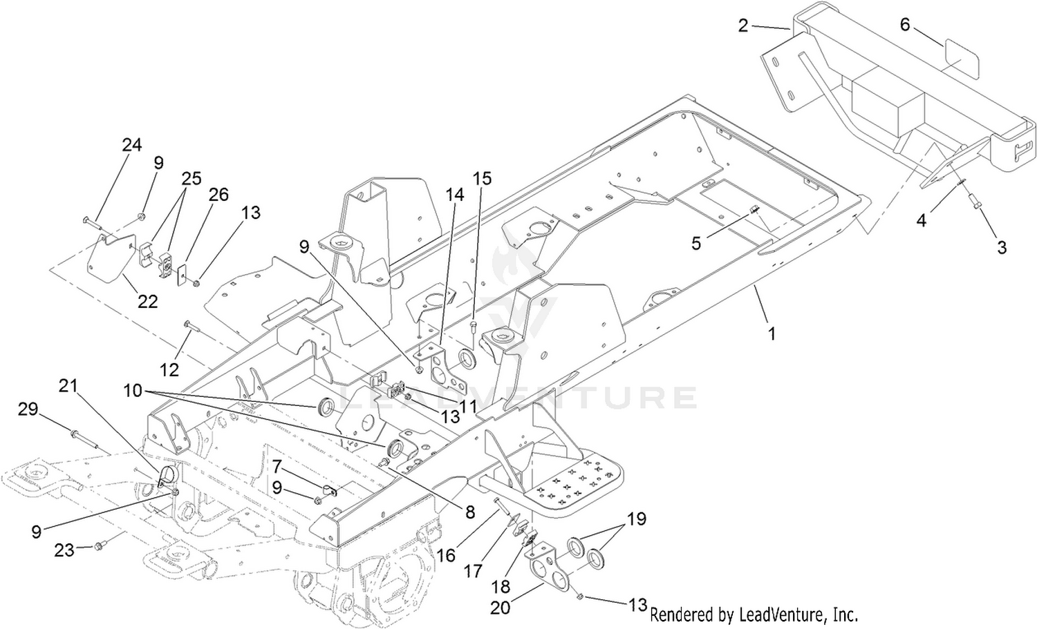Frame and Bumper Assembly