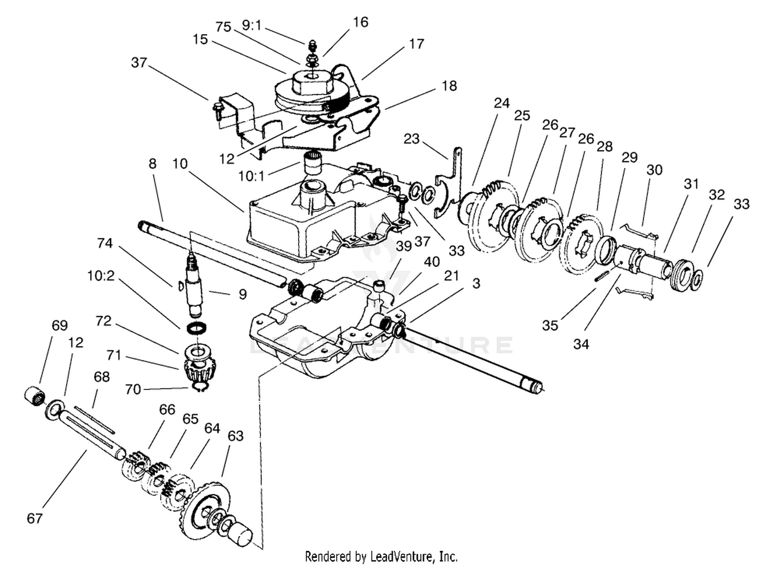 Gear Case Assembly