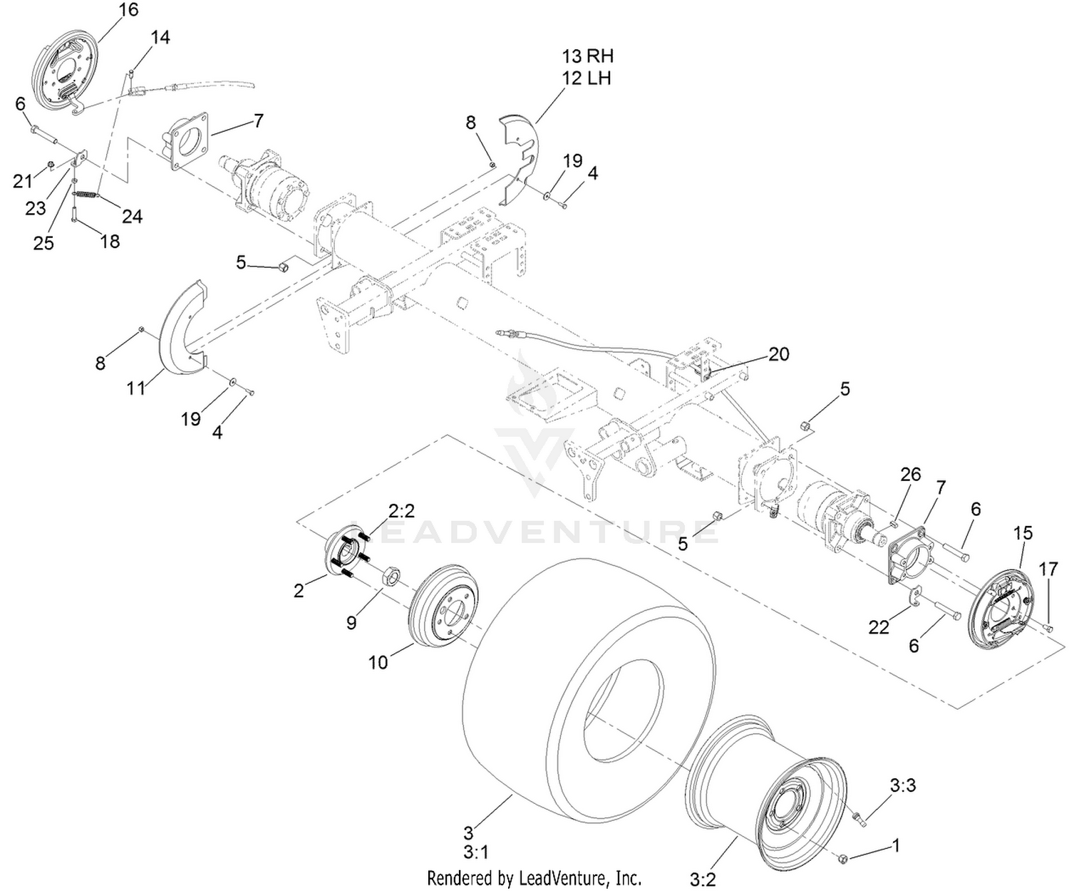 Front Axle Assembly