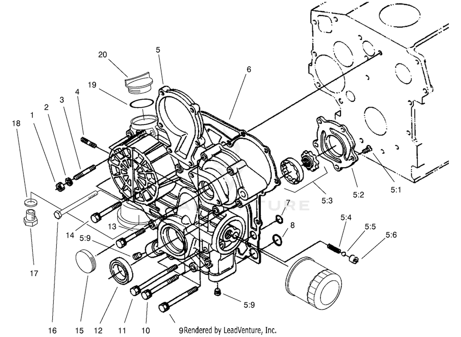 Grease and Oil Filter Assembly