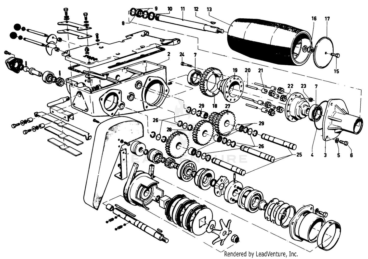 Transmission Case Assembly