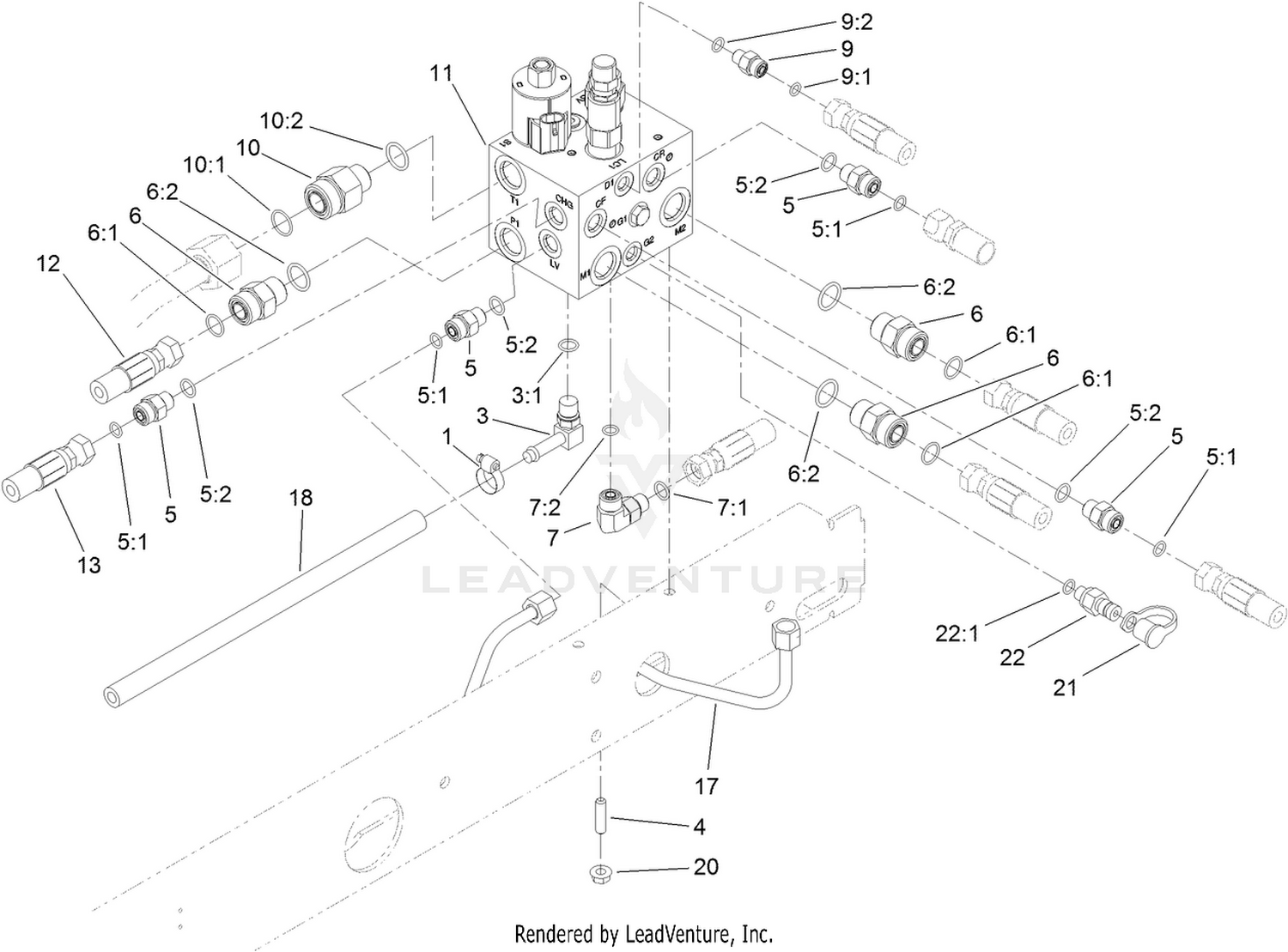 Manifold Block Installation Assembly