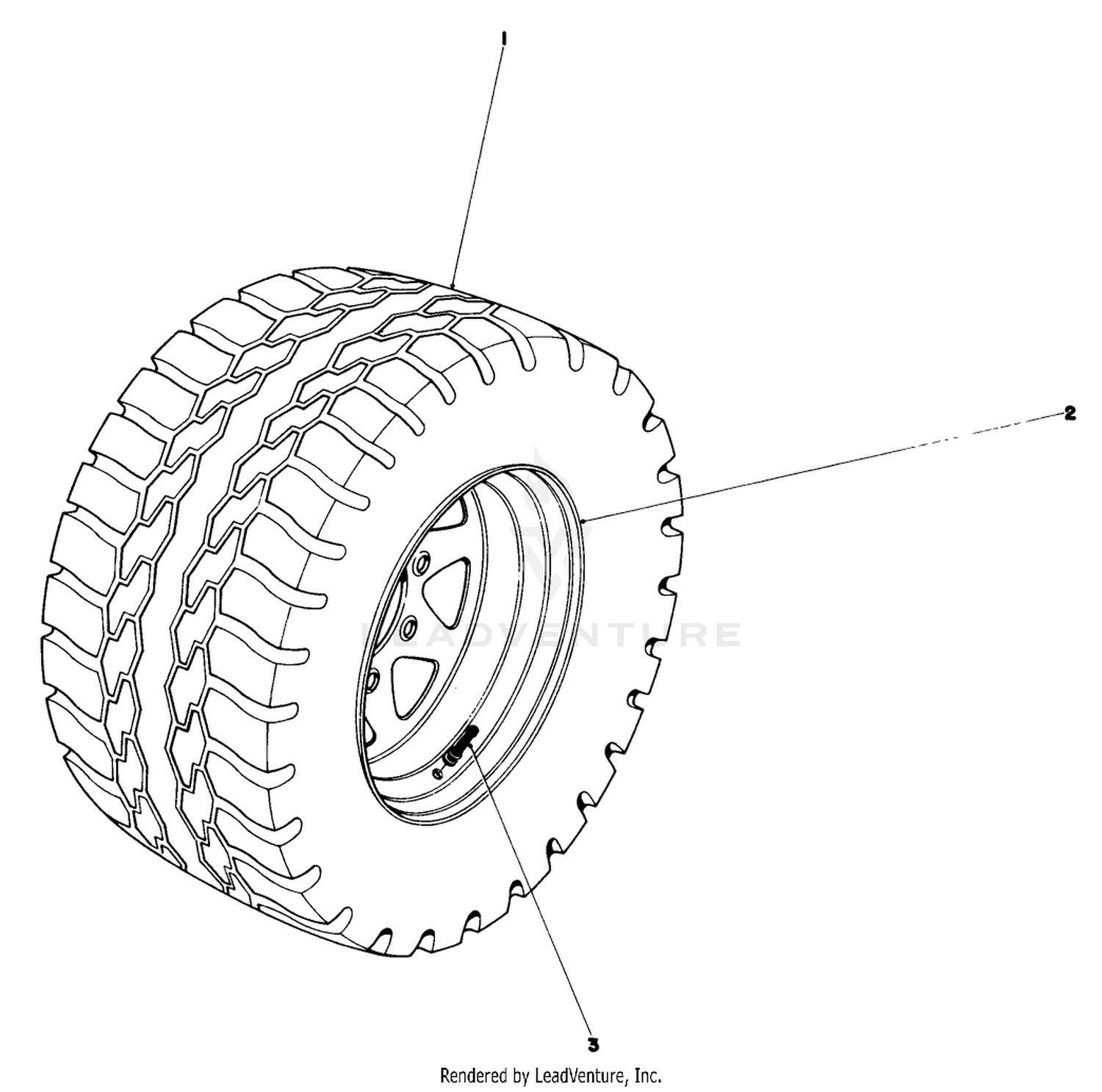 Rear Tires And Rims 31 X 13.5 X 15
