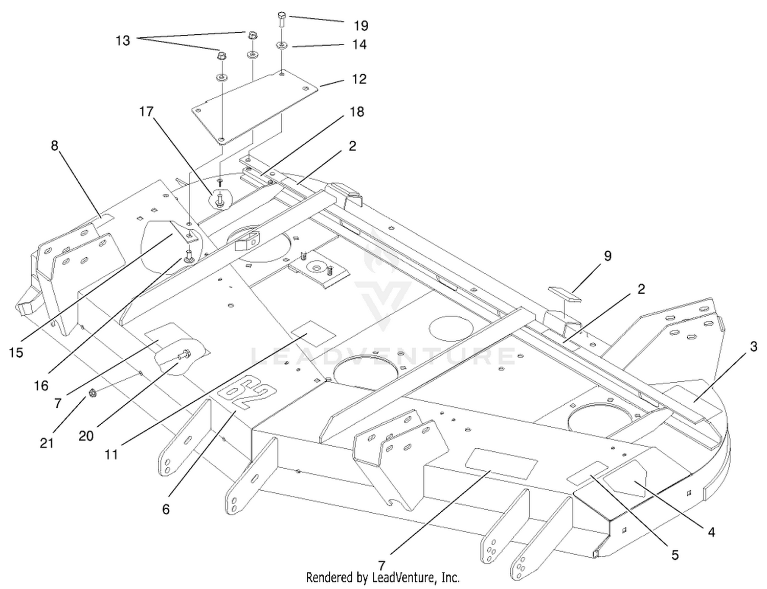 Deck Assembly No. 100-6550
