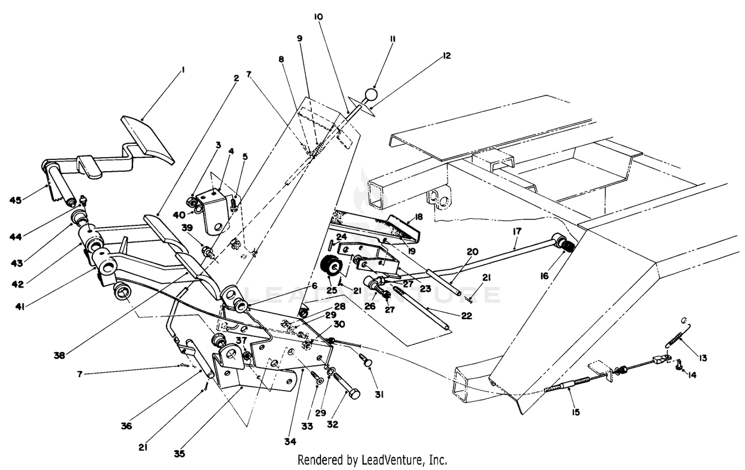 Brake Pedal Assembly