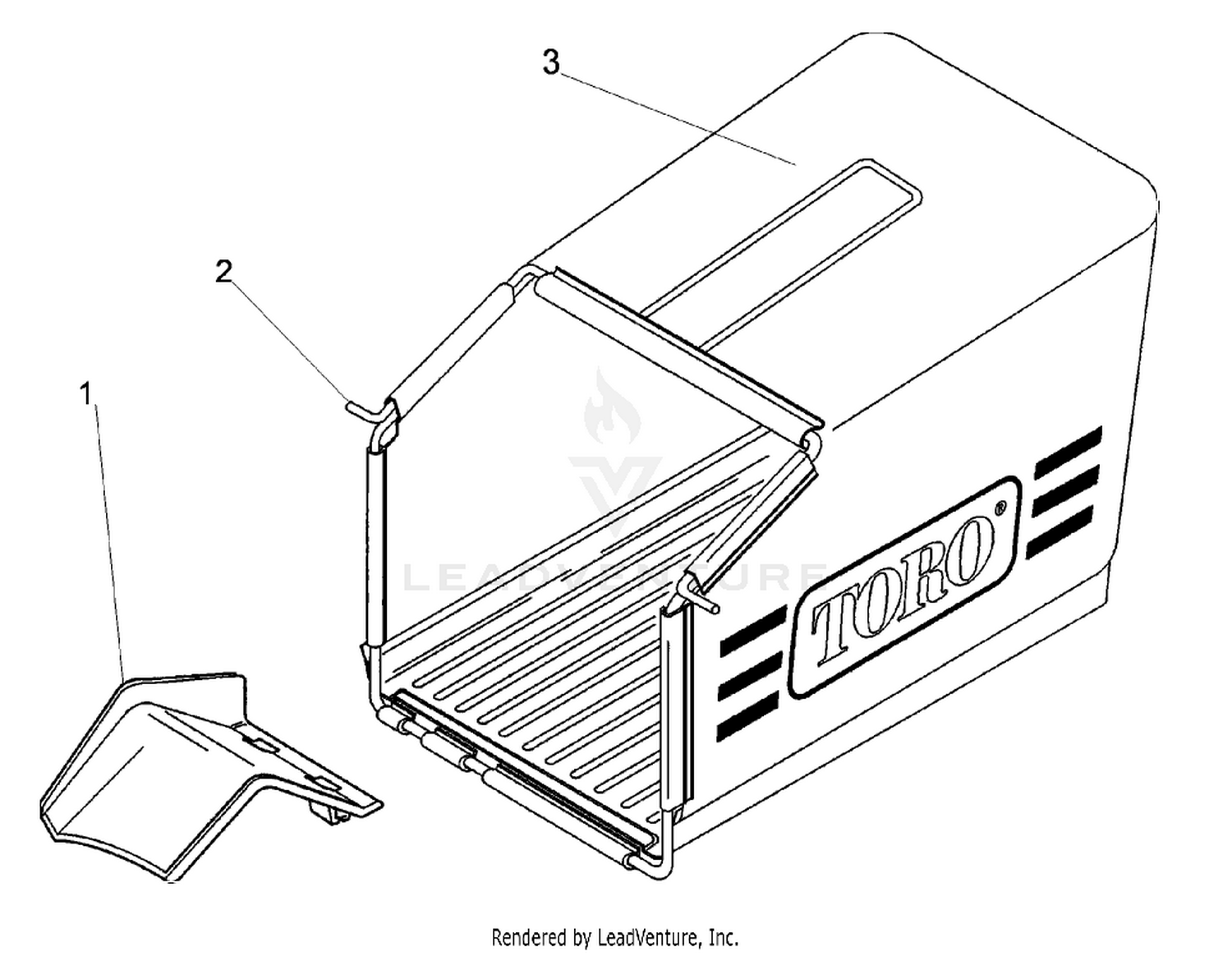 Grass Bag Assembly
