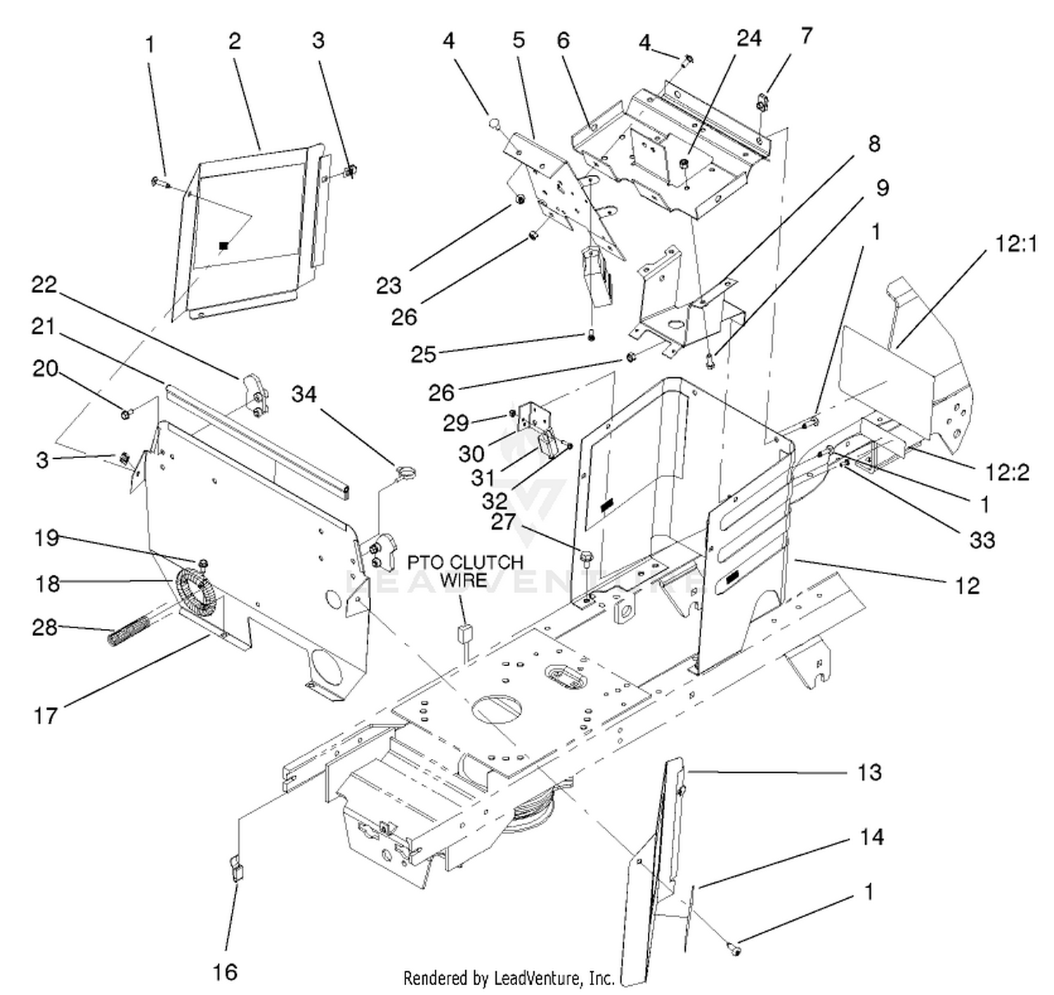 Hoodstand And Firewall Assembly