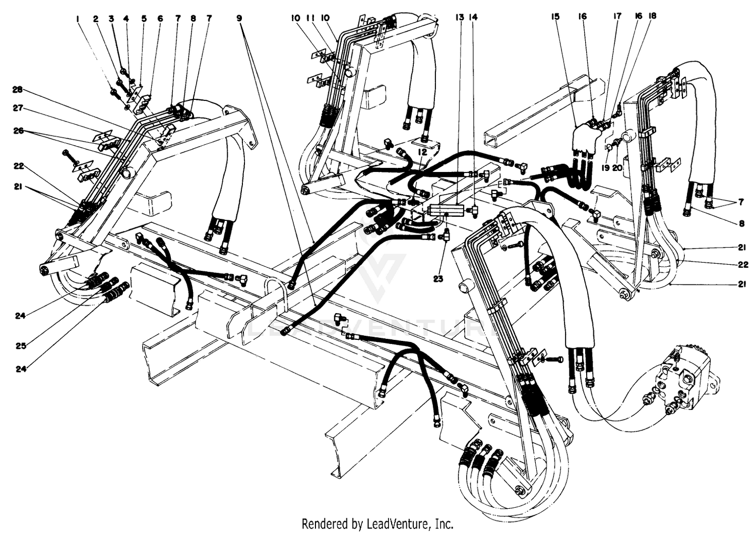 Hydraulic Lines Reel Motor-S Cylinder Assemblies