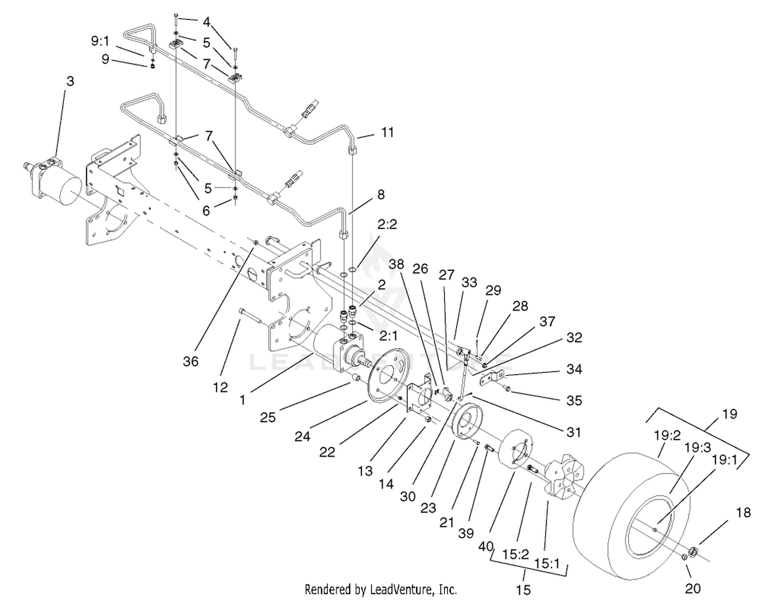 Front Wheel And Brake Assembly