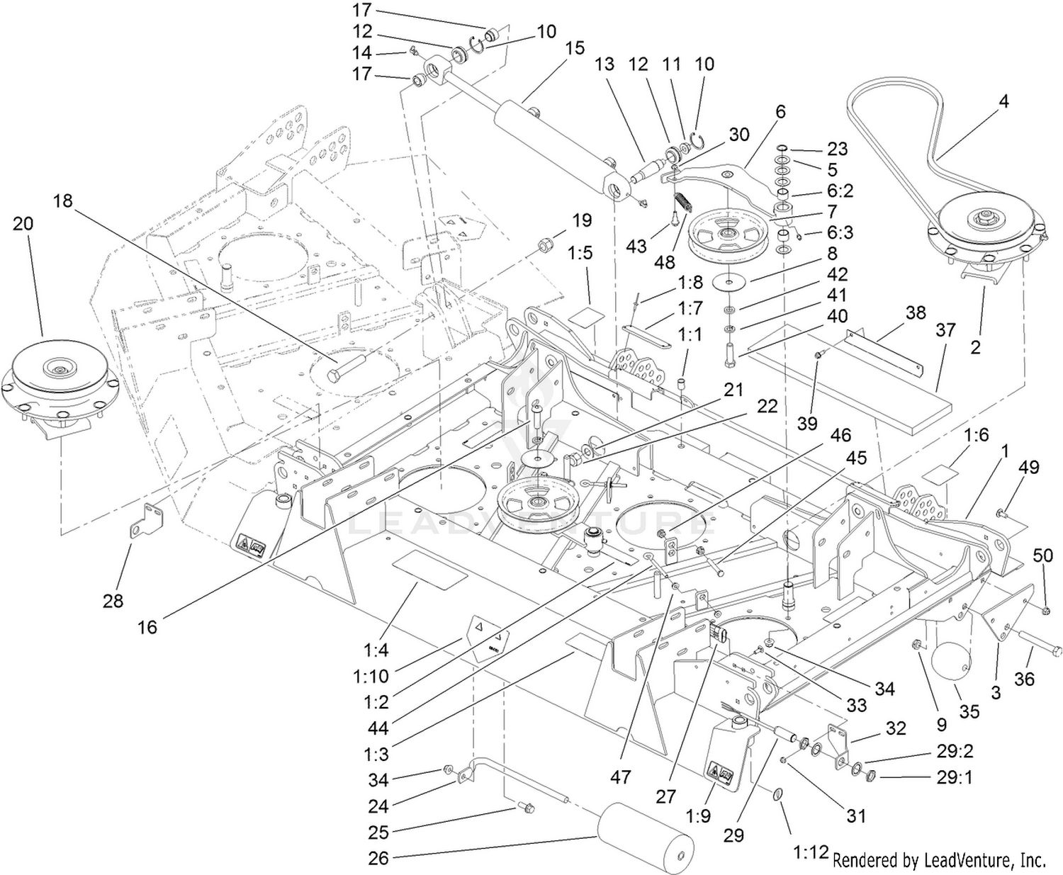 Center Deck Assembly