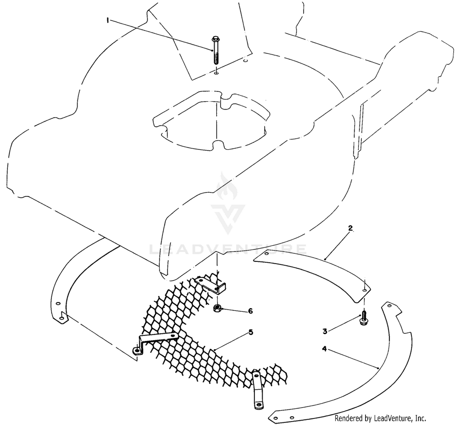 Leaf Shredder Kit No. 59101 (optional)