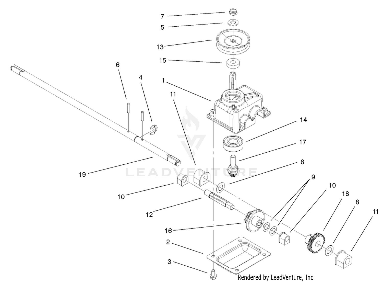 Gear Case Assembly