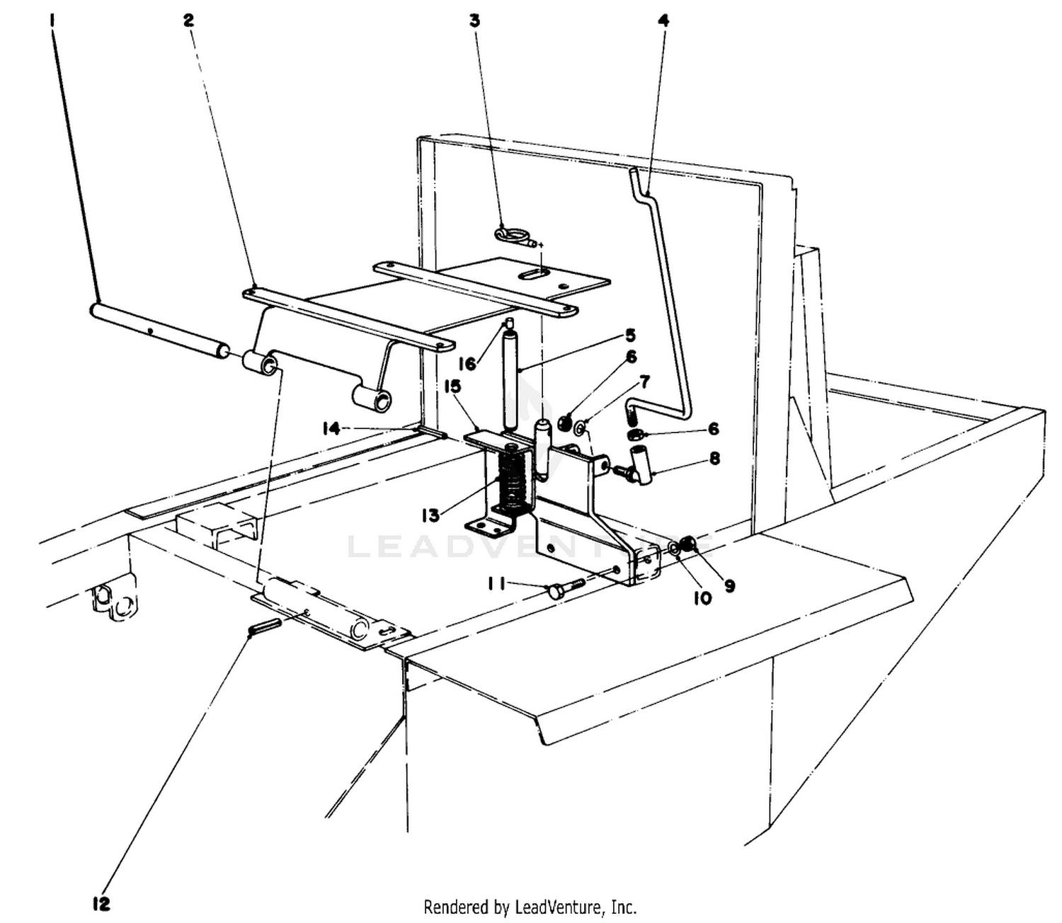 Standard Seat Kit Model No. 30770 (continued)