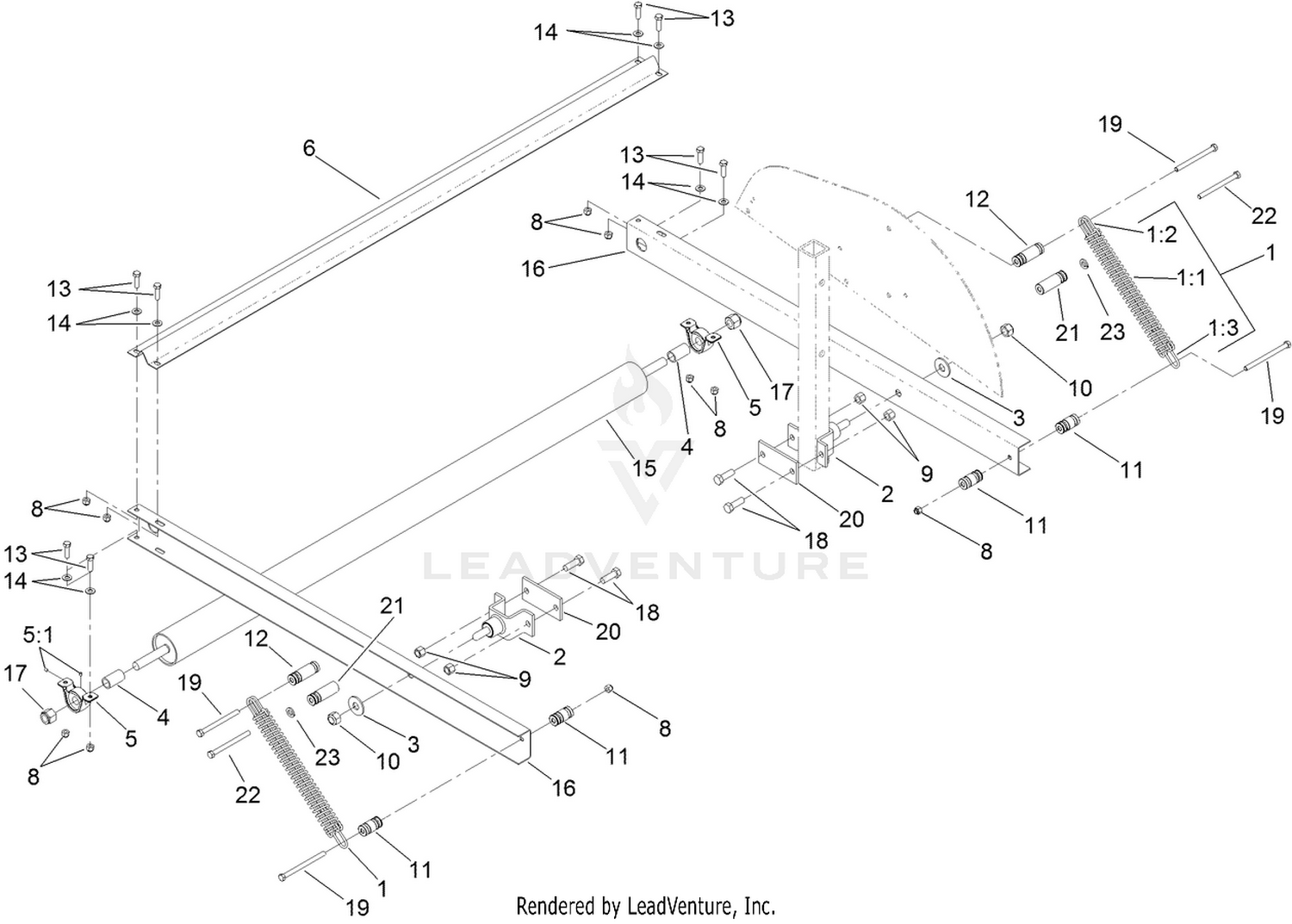 Rear Roller Kit