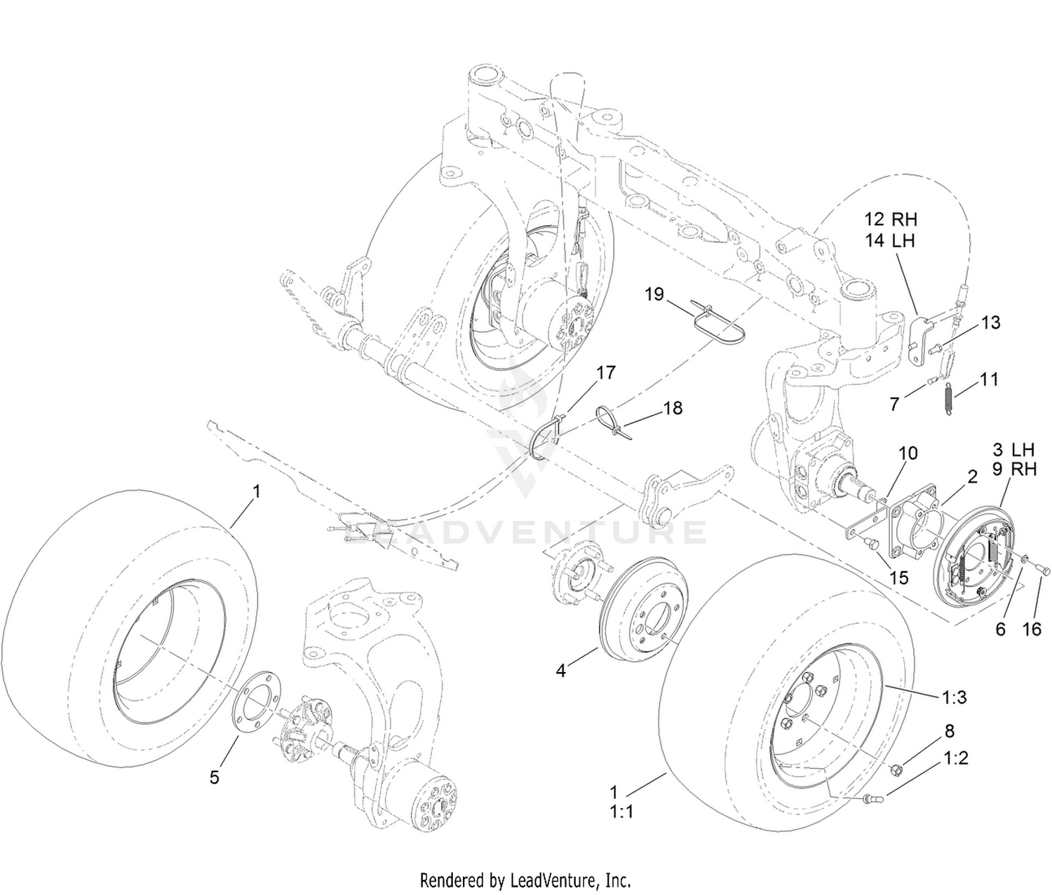 Wheel and Brake Assembly