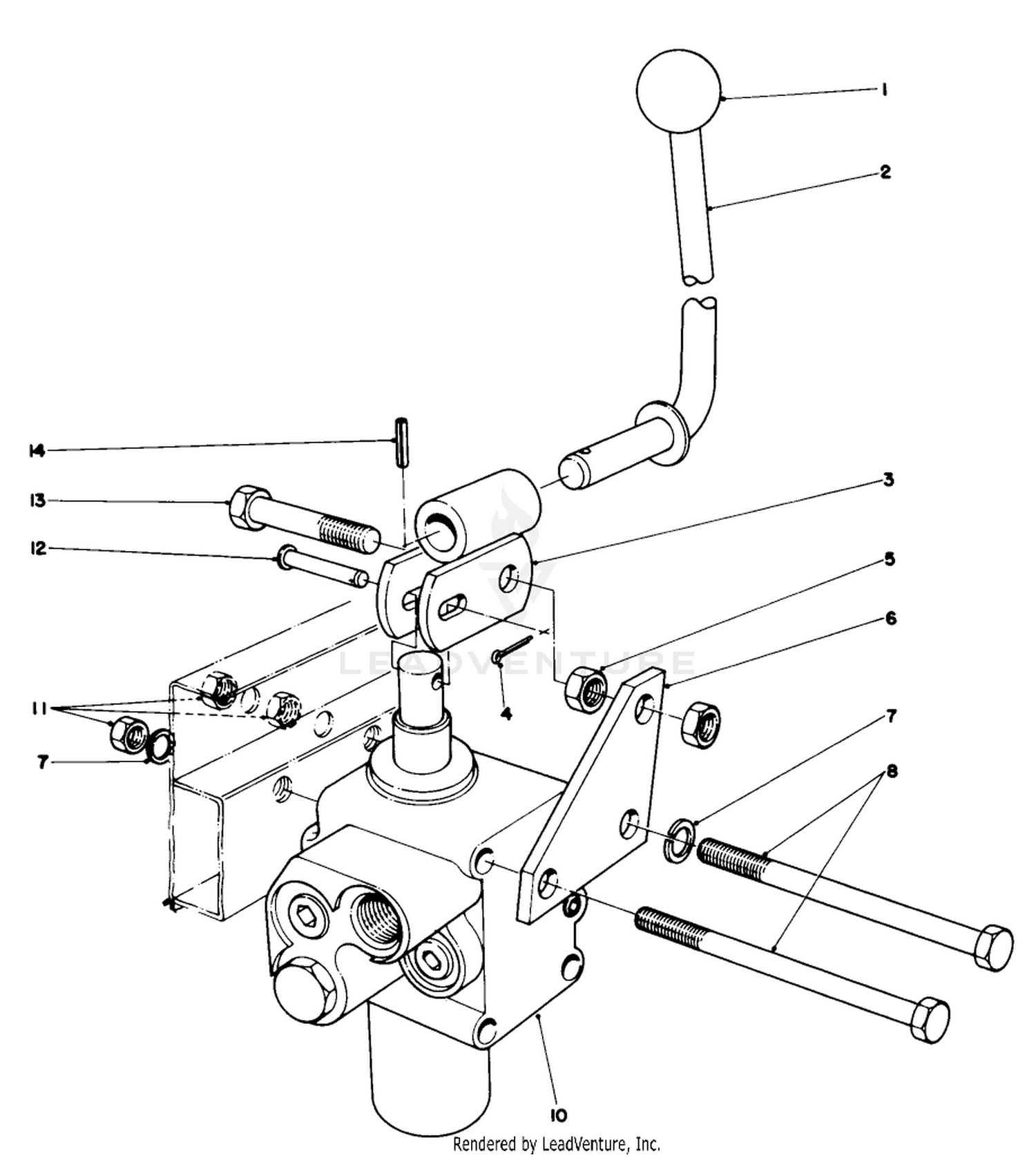 Valve And Lever Assembly