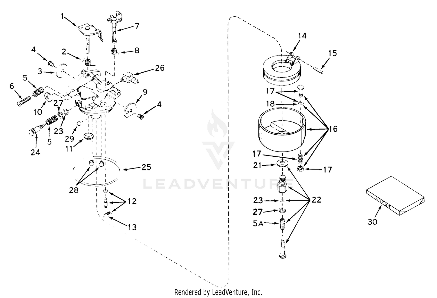 Carburetor No. 631003a