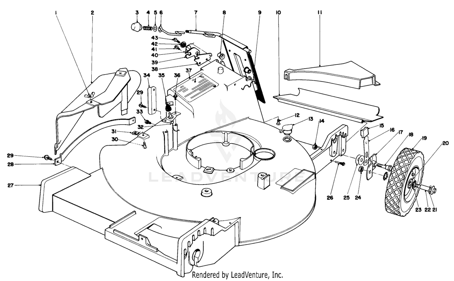 Housing Assembly (model 20506  20696)