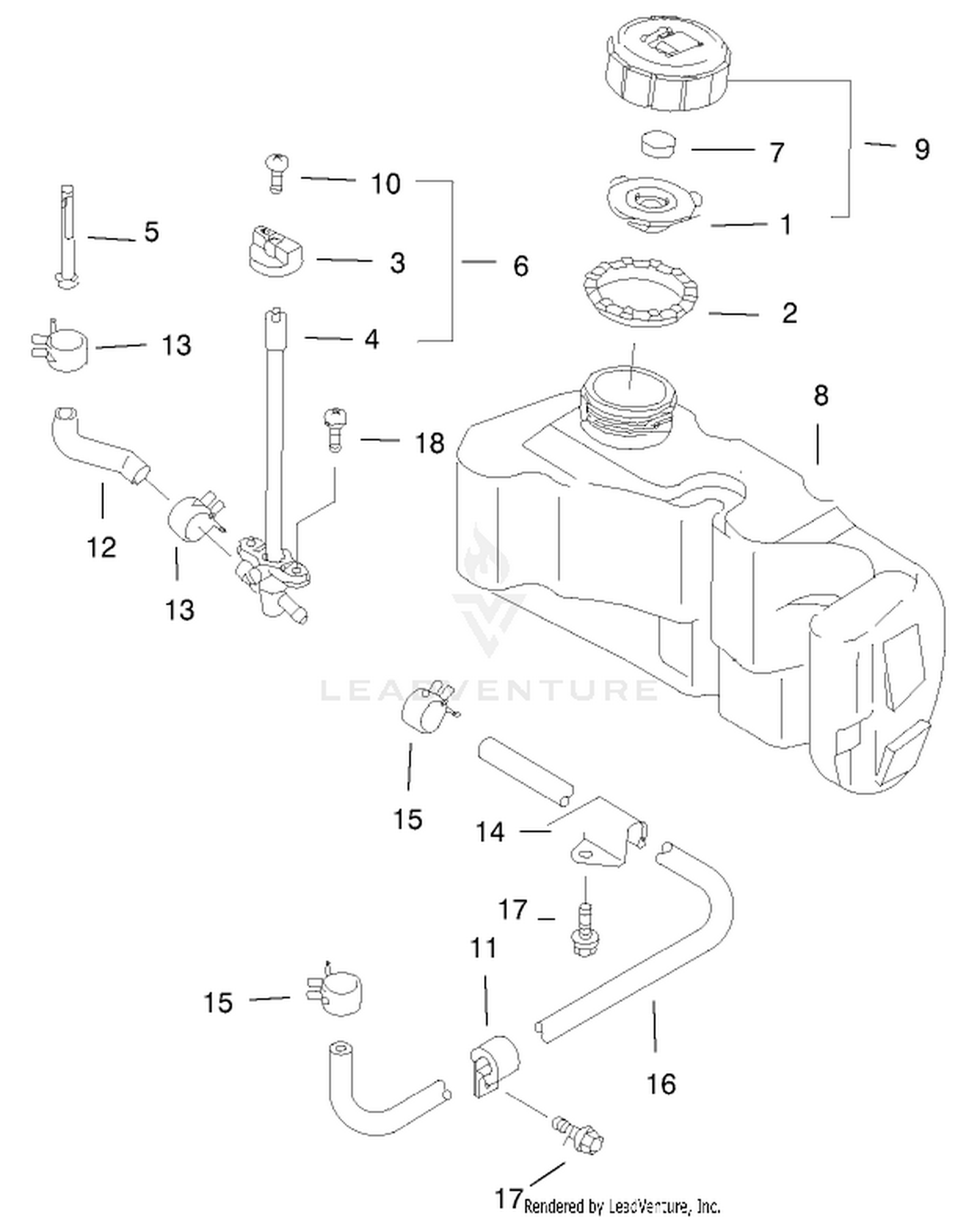 Fuel Tank  Valve Assembly