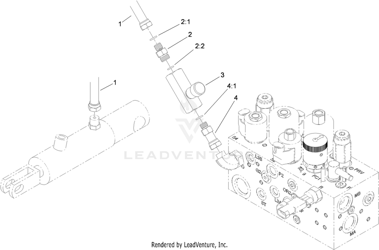 Center Reel Drop Assembly No. 119-4120