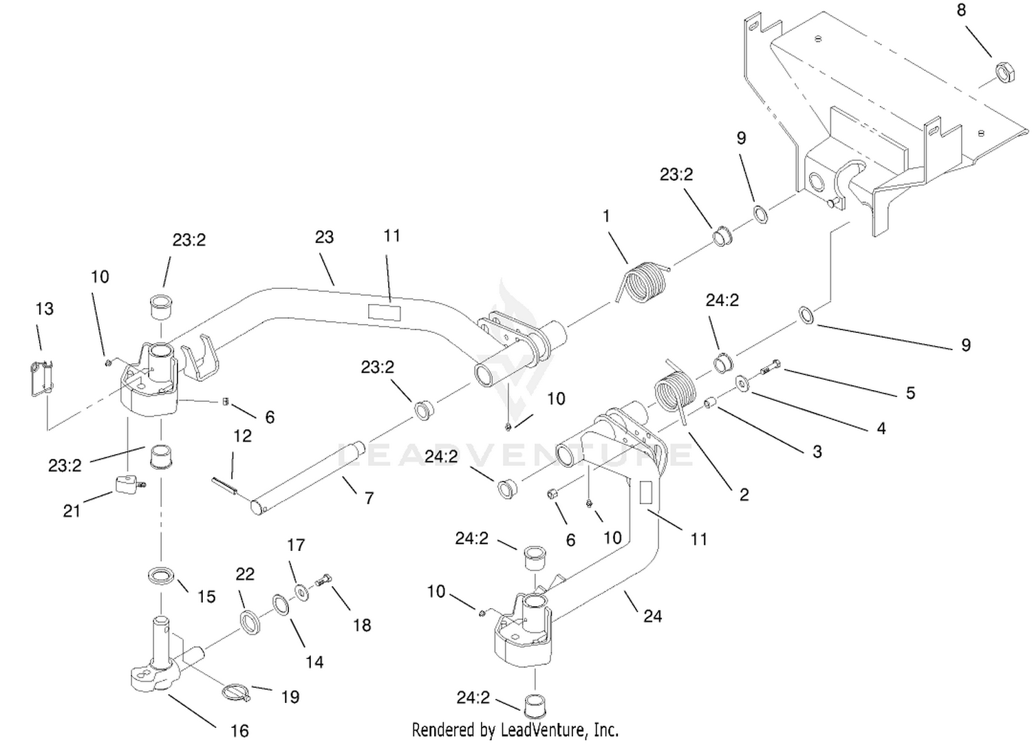 Rear Lift Arm Assembly