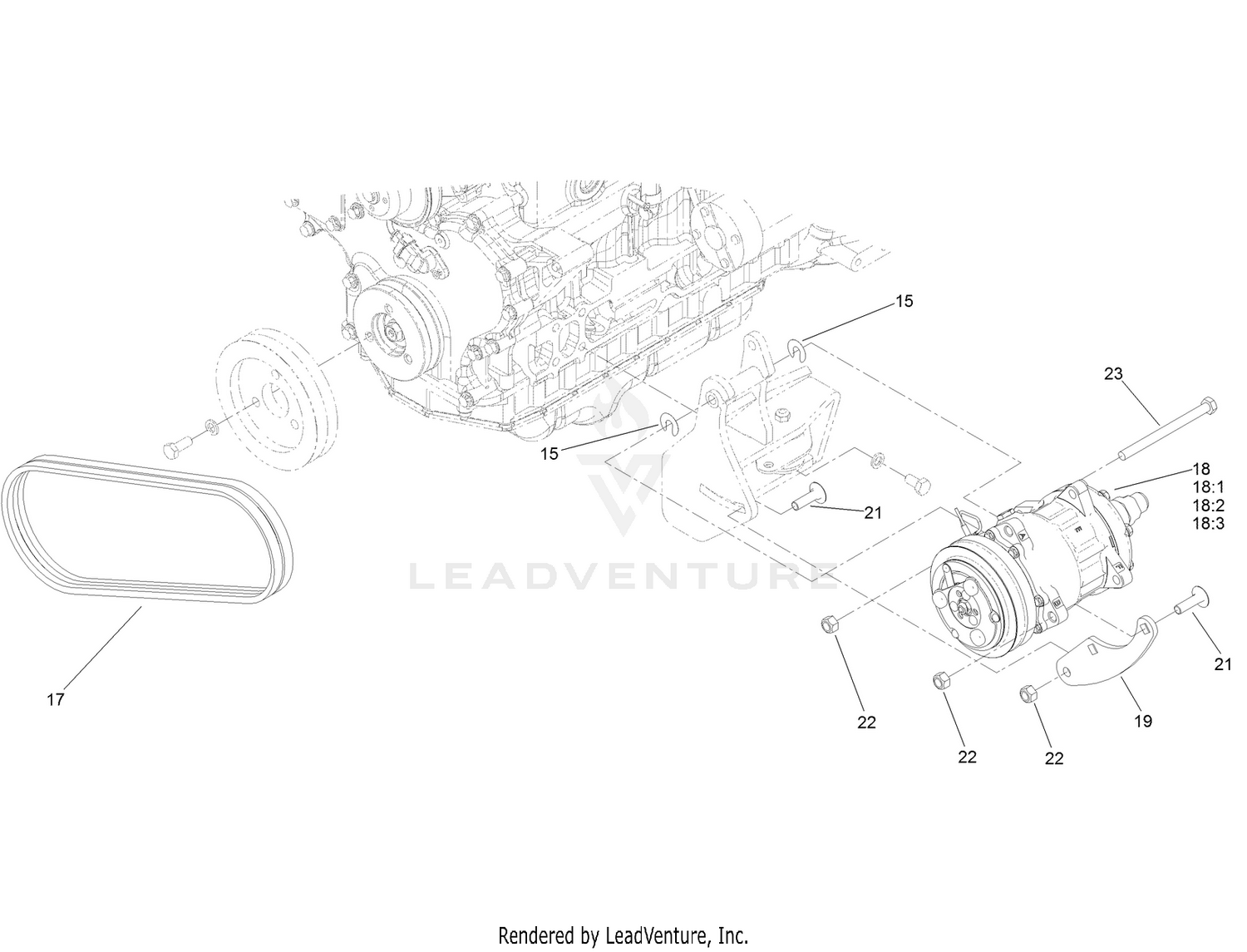 A/C Compressor Assembly