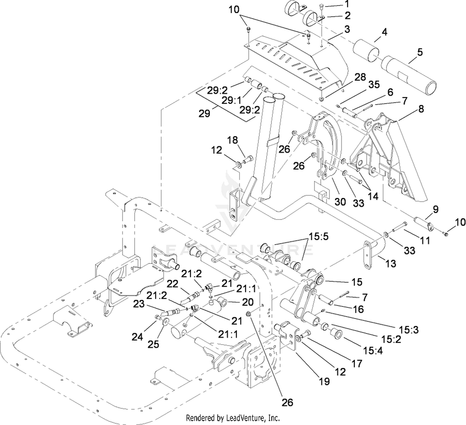 Rear Hitch Assembly