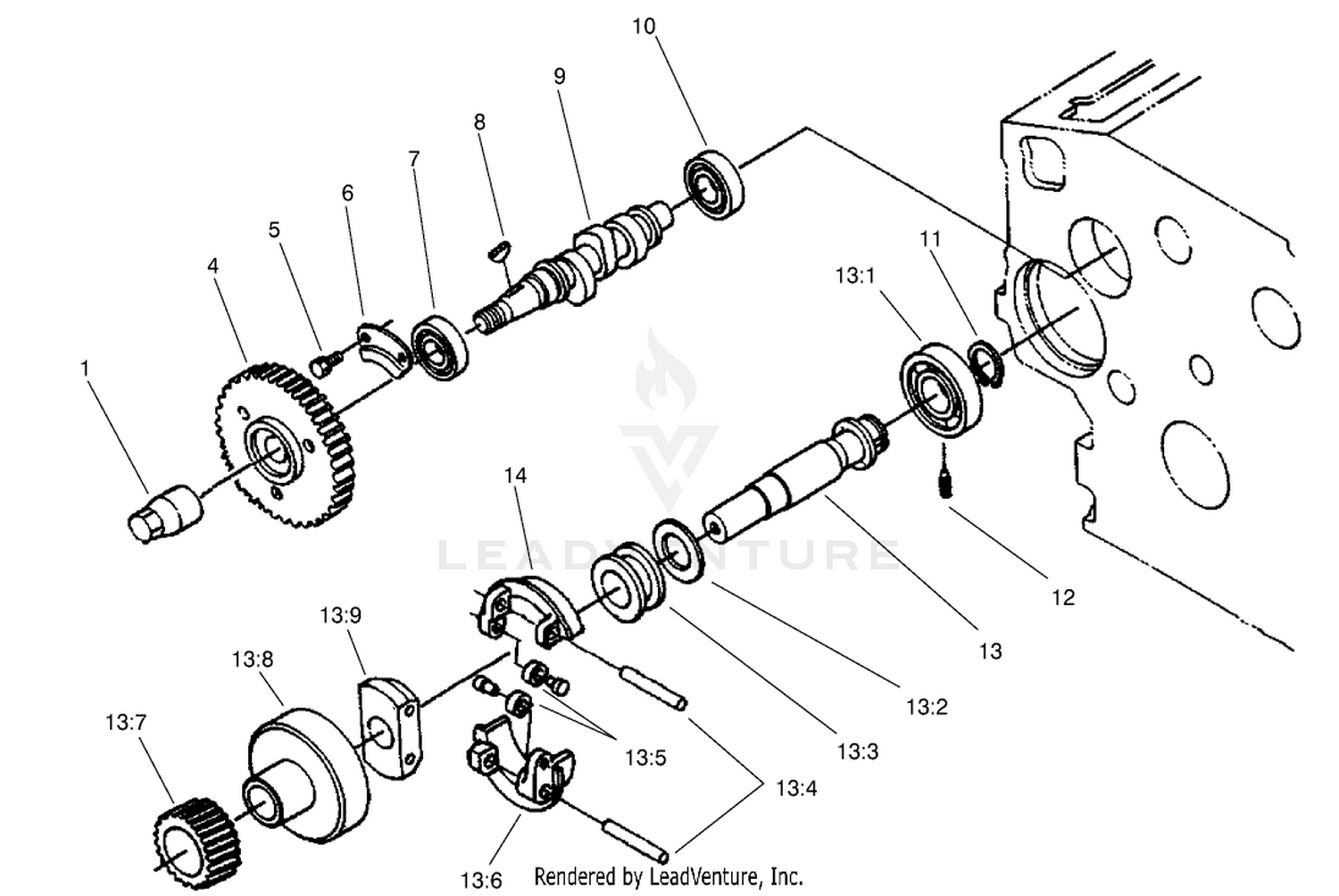 Fuel Camshaft Assembly