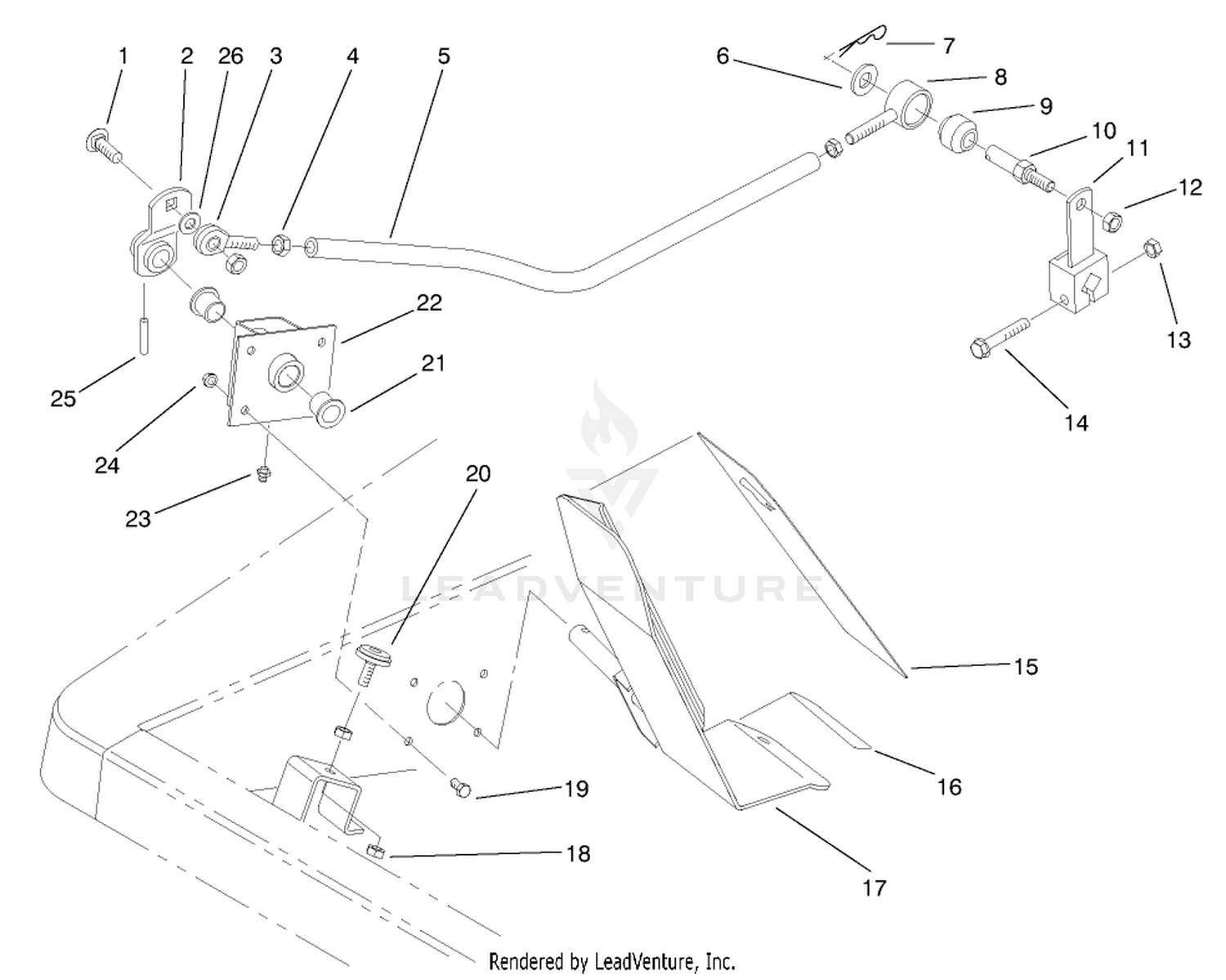 Traction Pedal Assembly