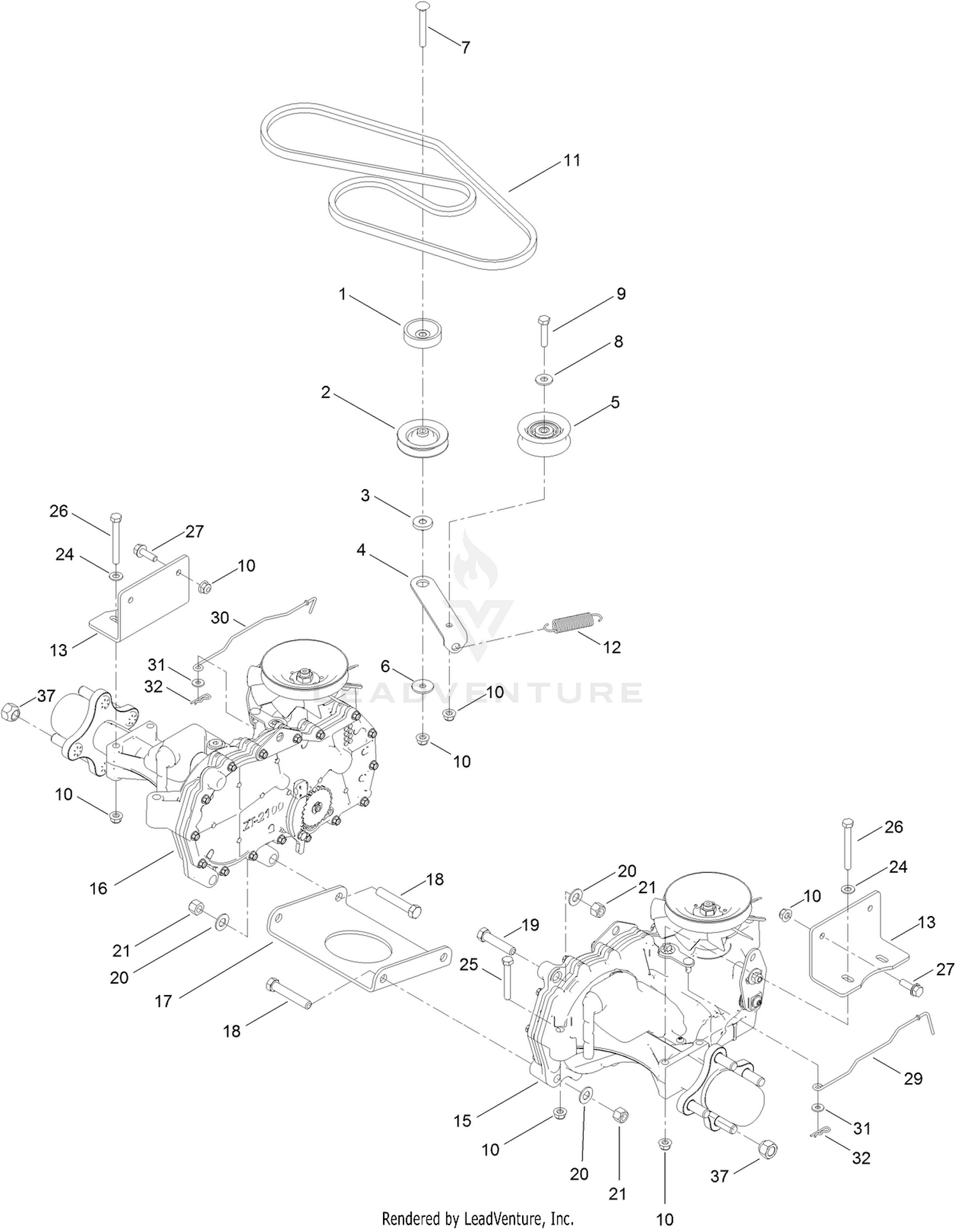 Traction Drive Assembly