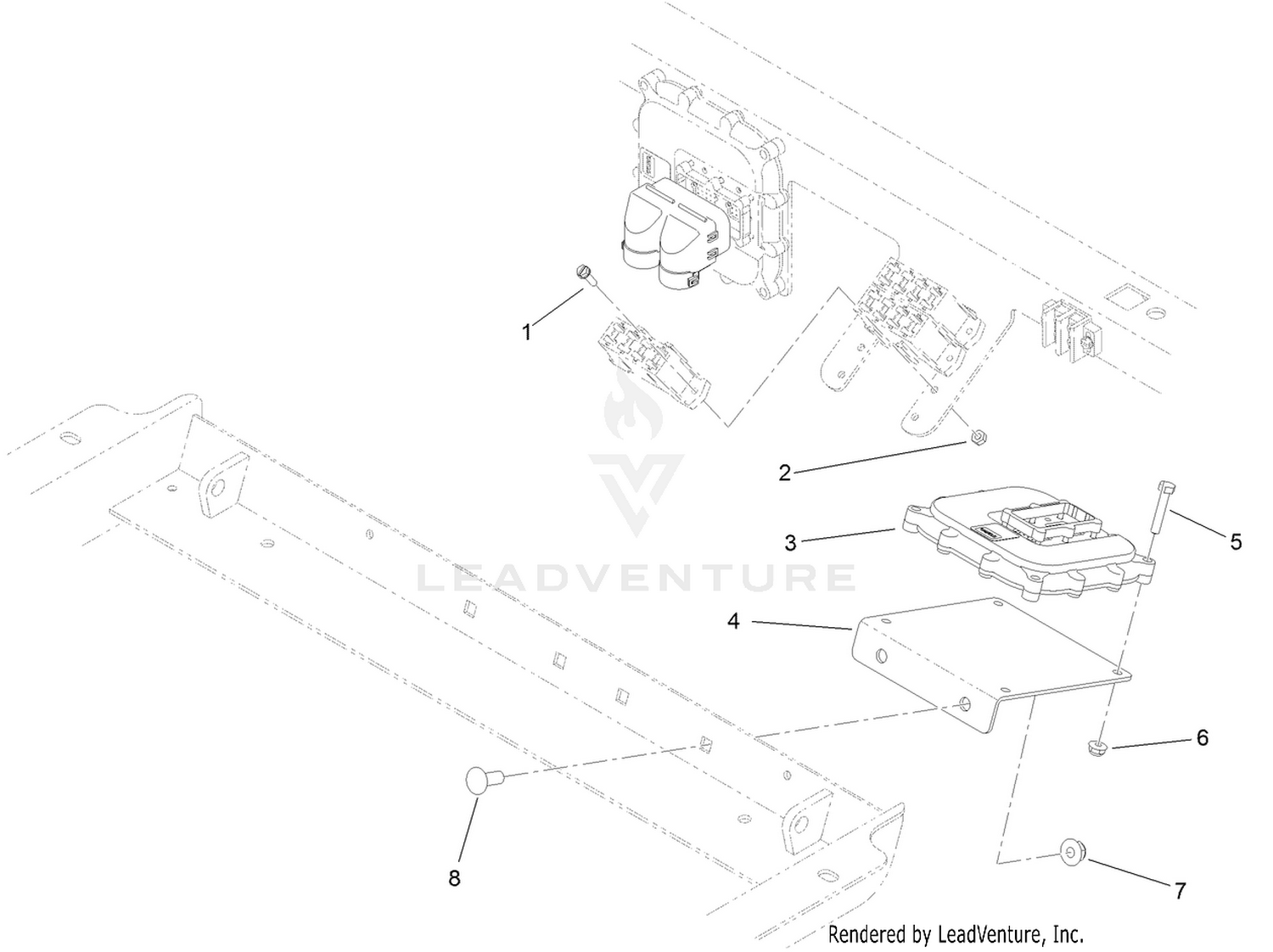 High Lift Collection Controller Assembly