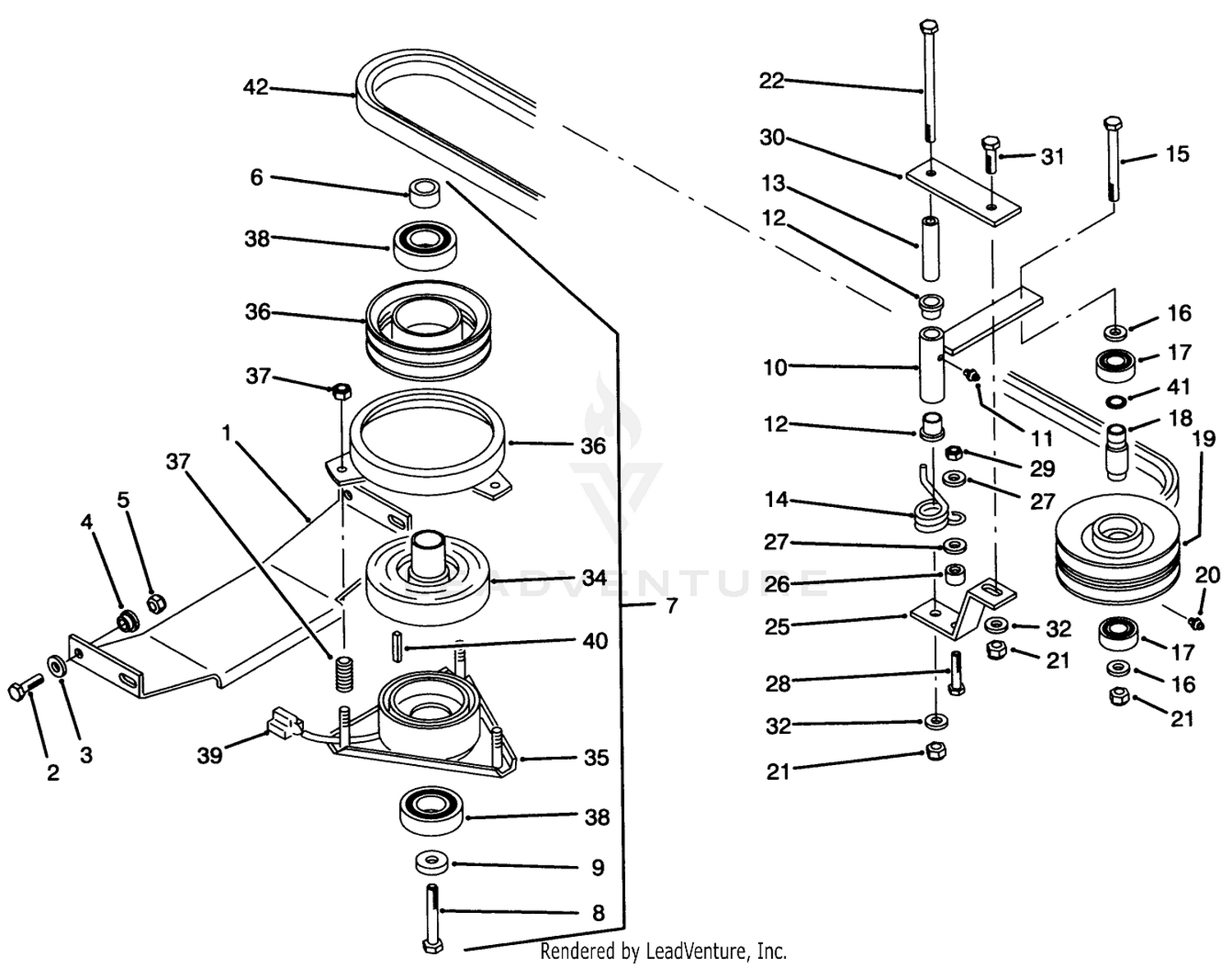 Pto Electric Clutch  Drive Assembly