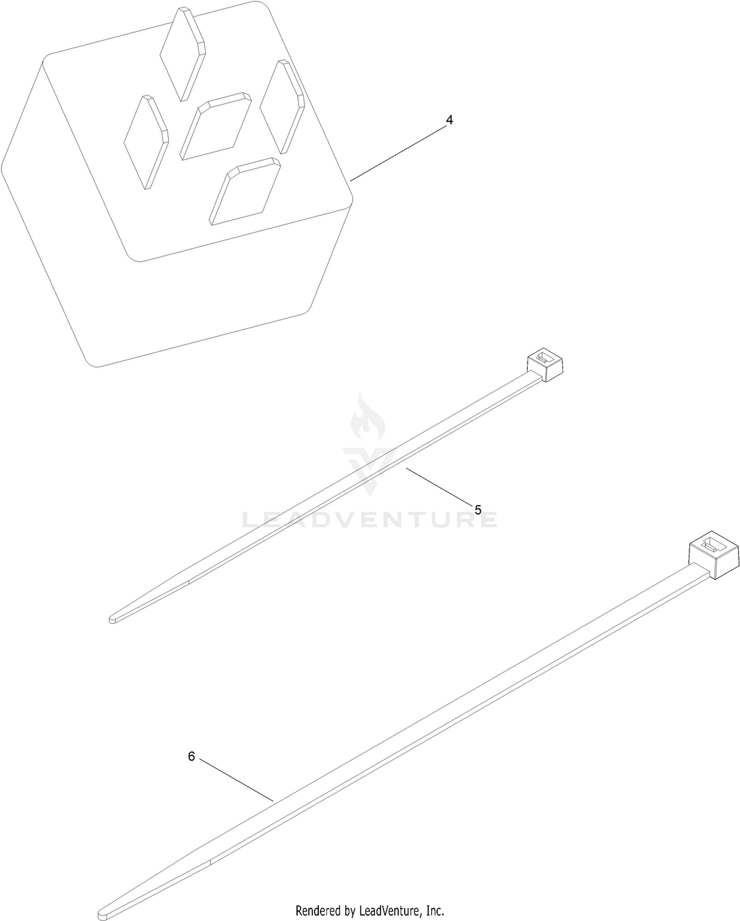 Controller Connector Kit Assembly No. 134-6965