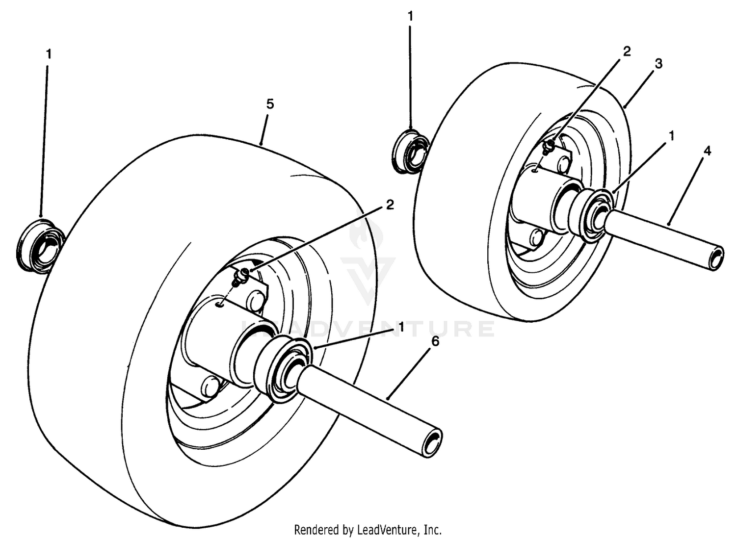 10"  13" Segmented Tire Assemblies (optional)