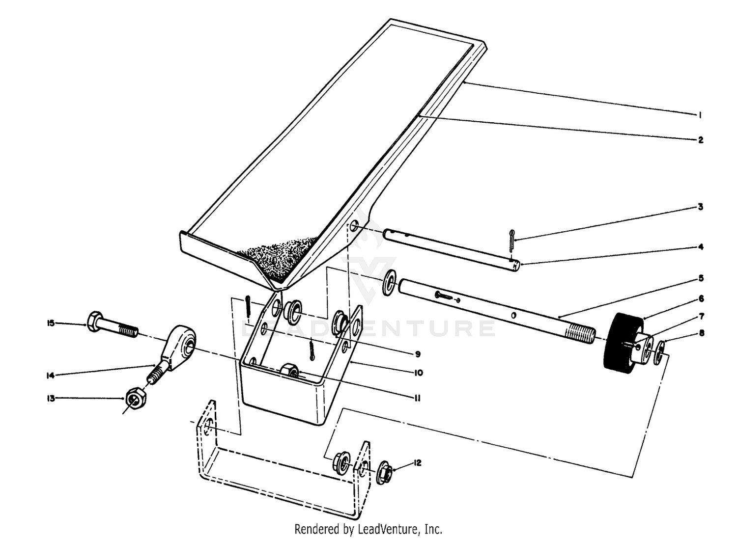 TRACTION PEDAL ASSEMBLY