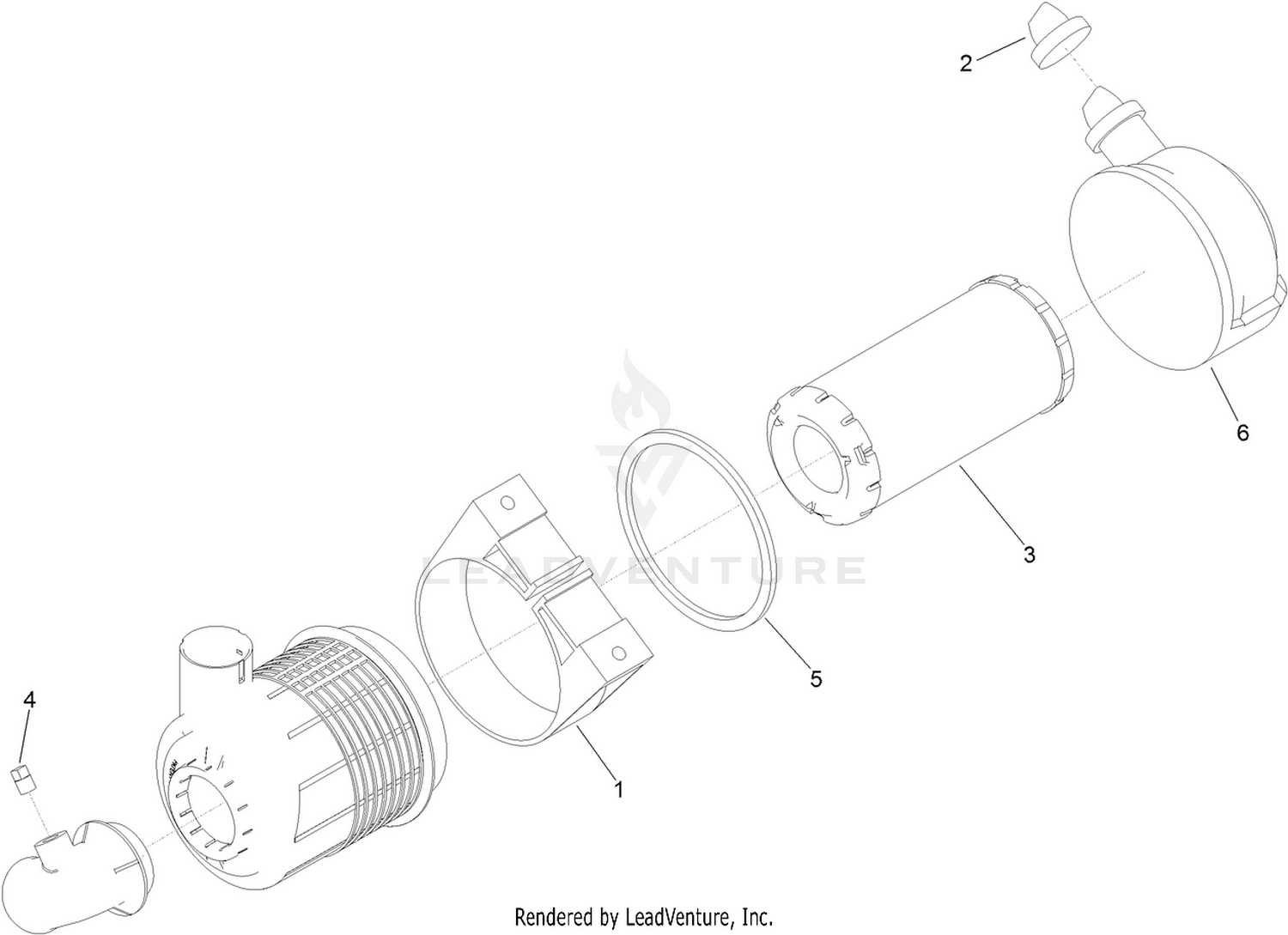 Air Cleaner Assembly No. 138-5651