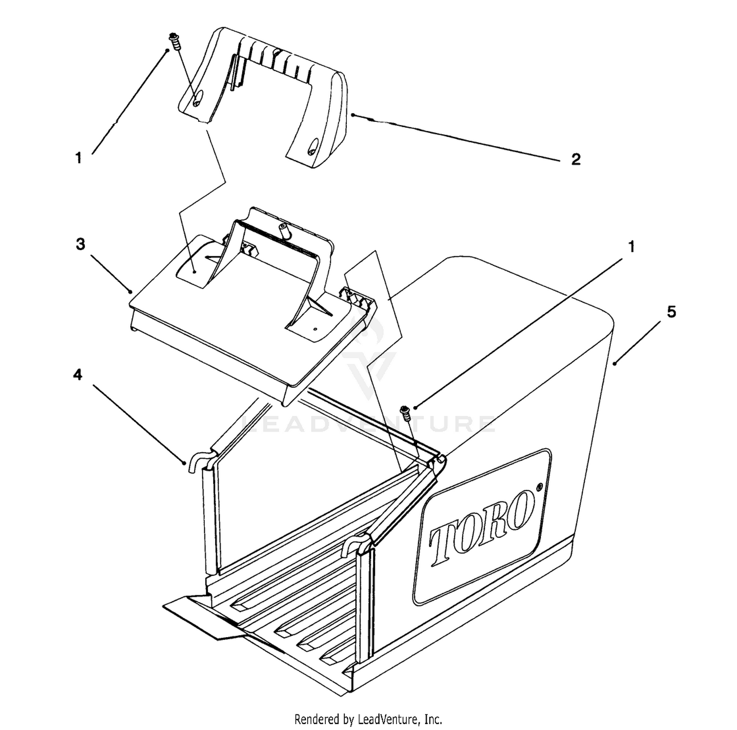 Grass Bag Assembly