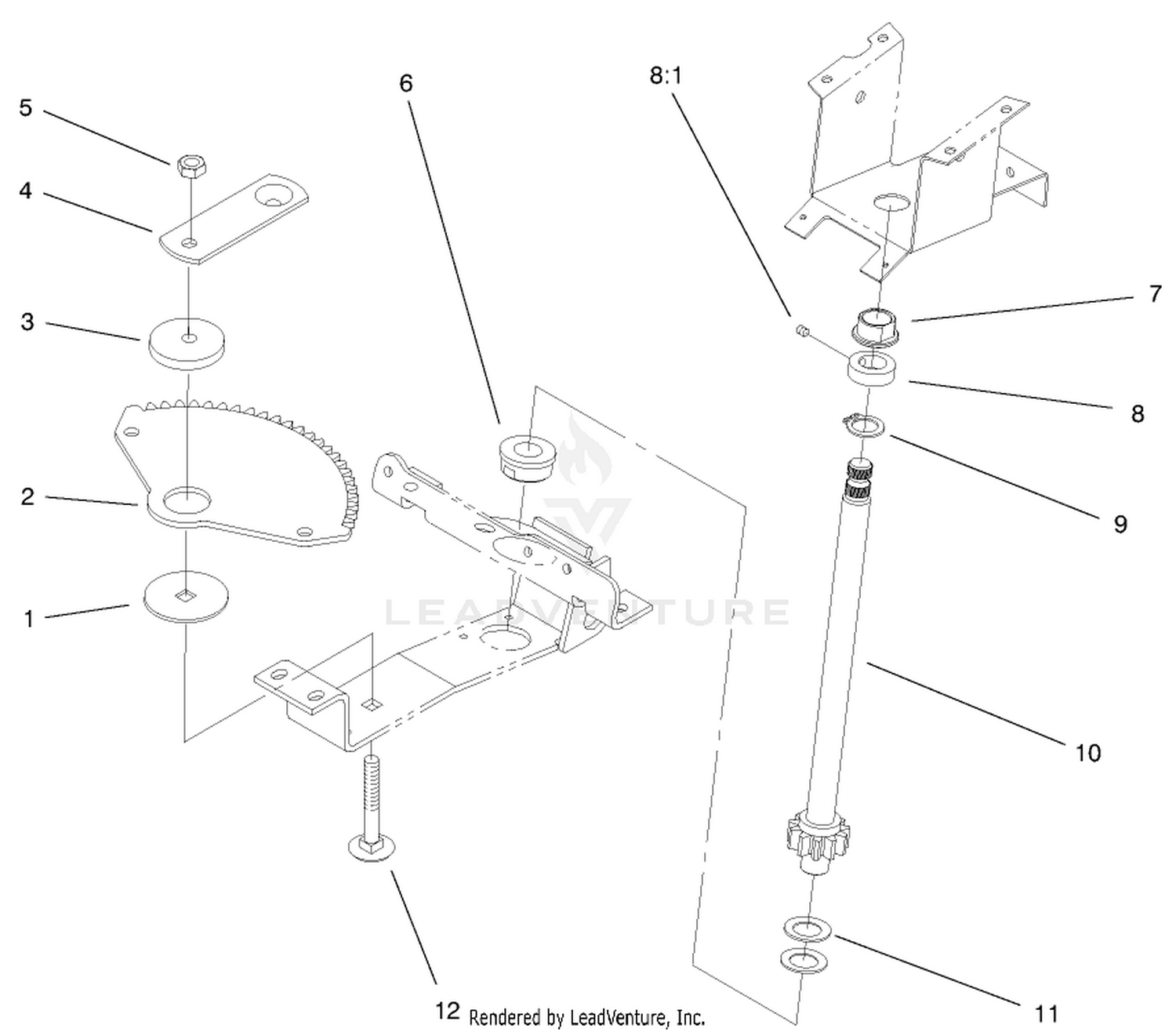 Lower Steering Assembly