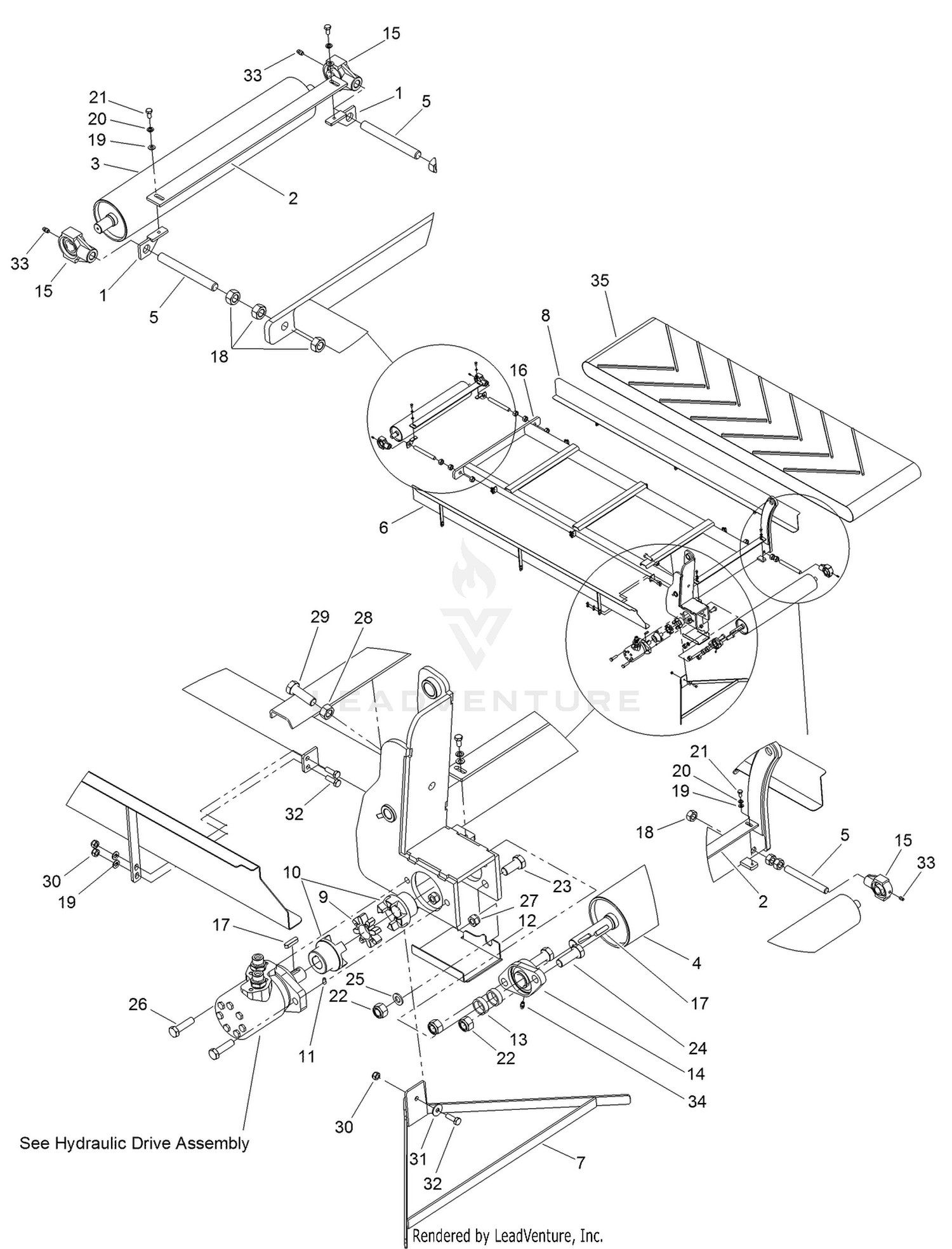 Movable Conveyor Assembly