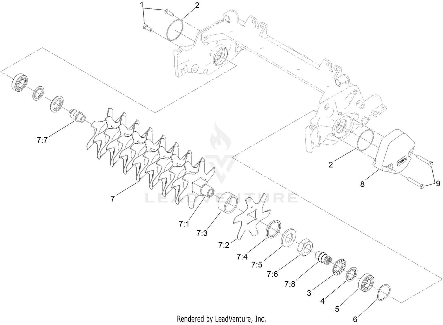 Verticutter Assembly