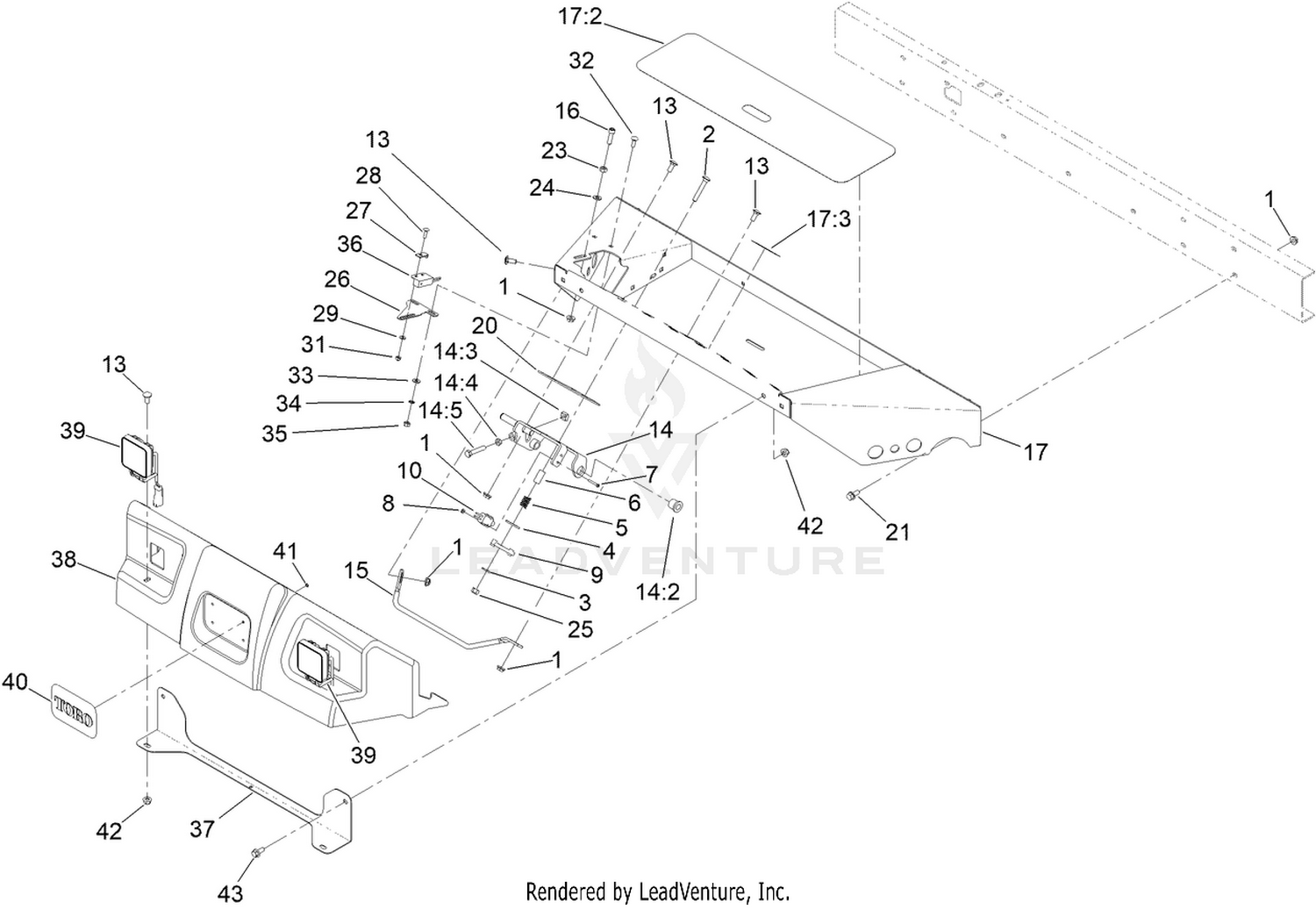 Front Shroud and Floorplate Assembly