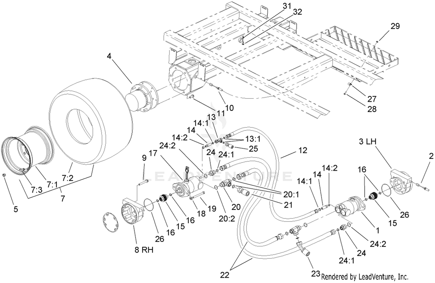 Rear Wheel Assembly