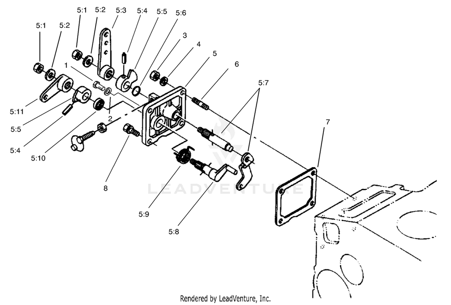 Speed Control Plate Assembly