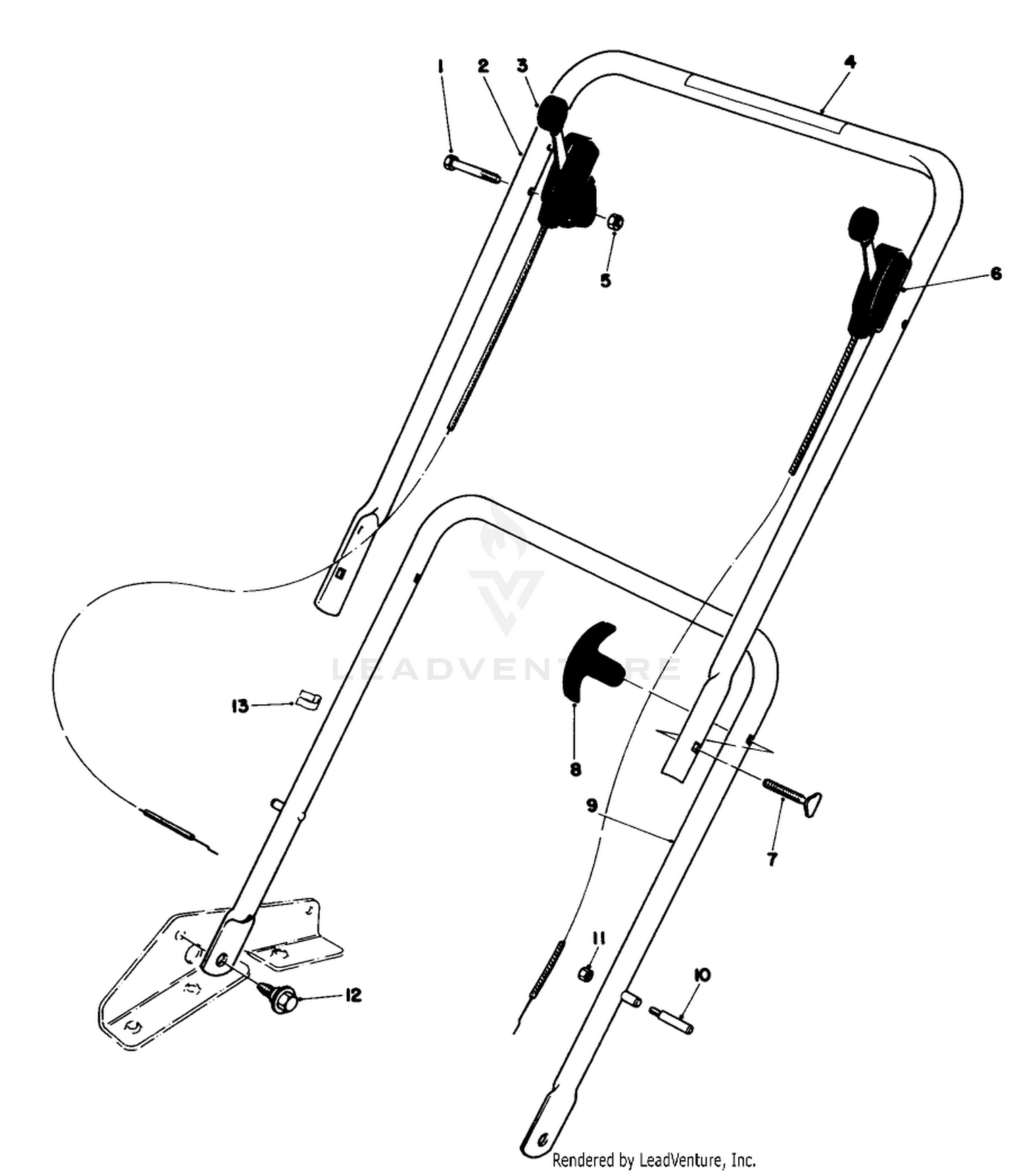 Handle Assembly-Model 16870