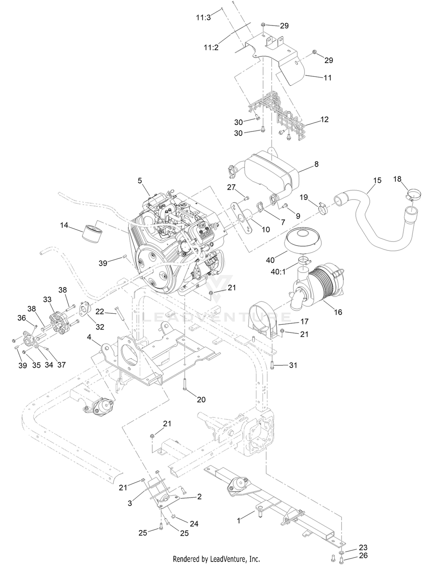 Engine Installation Assembly