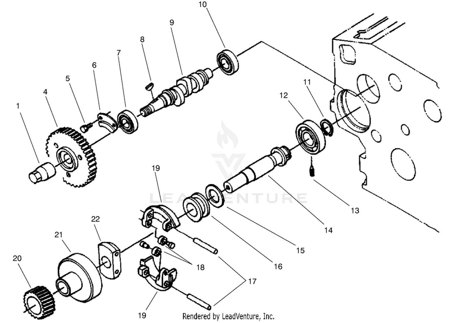 Fuel Camshaft Assembly