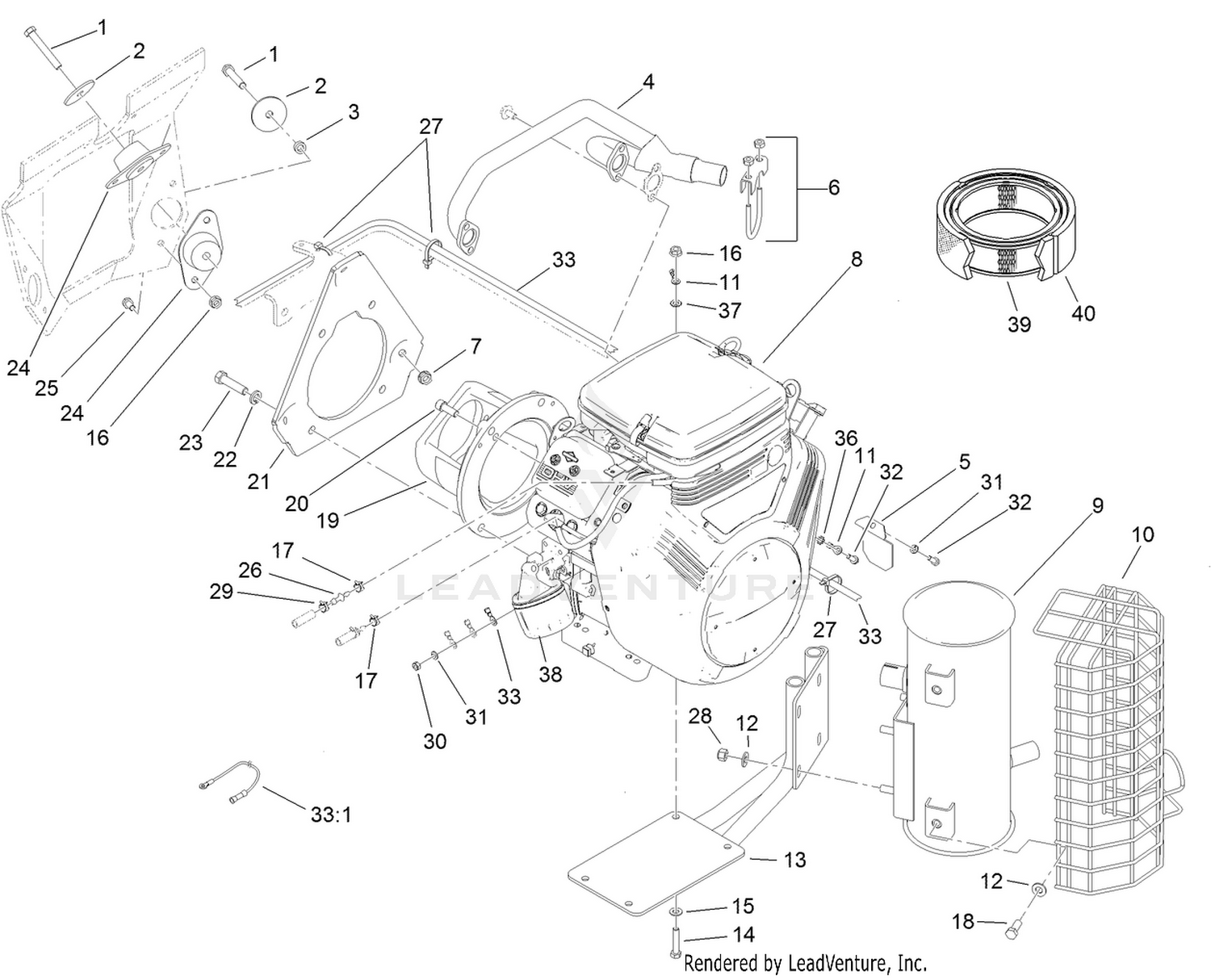 Engine Installation Assembly
