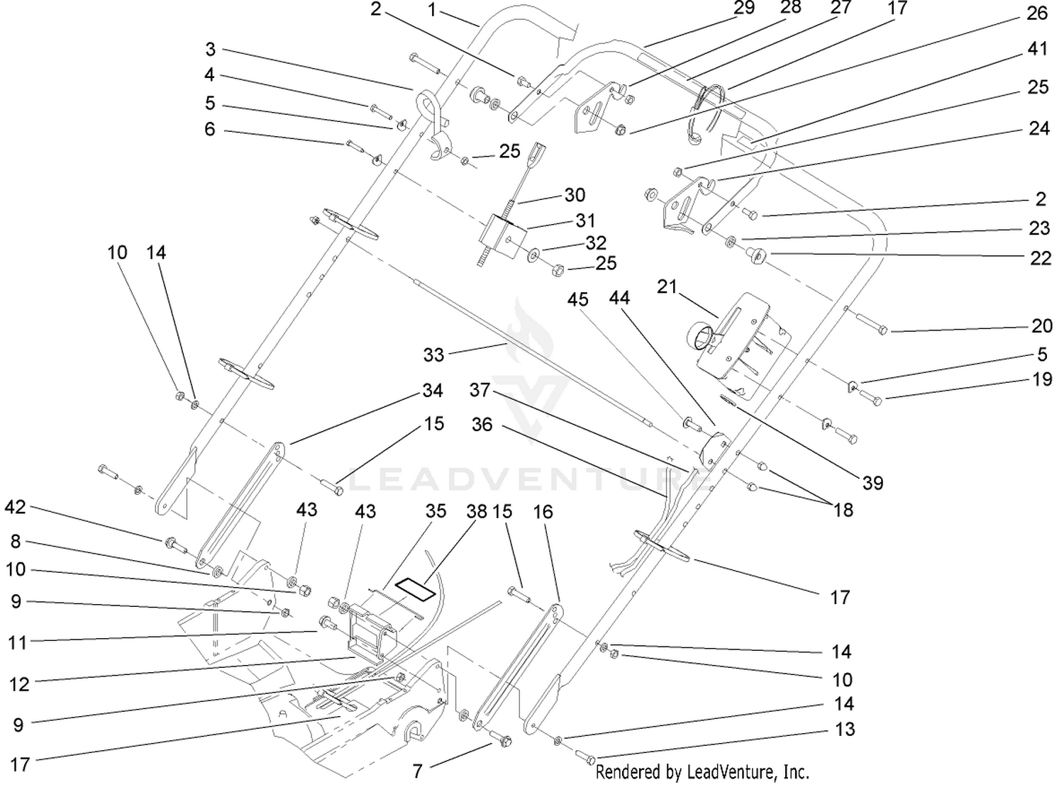 Handle and Control Assembly