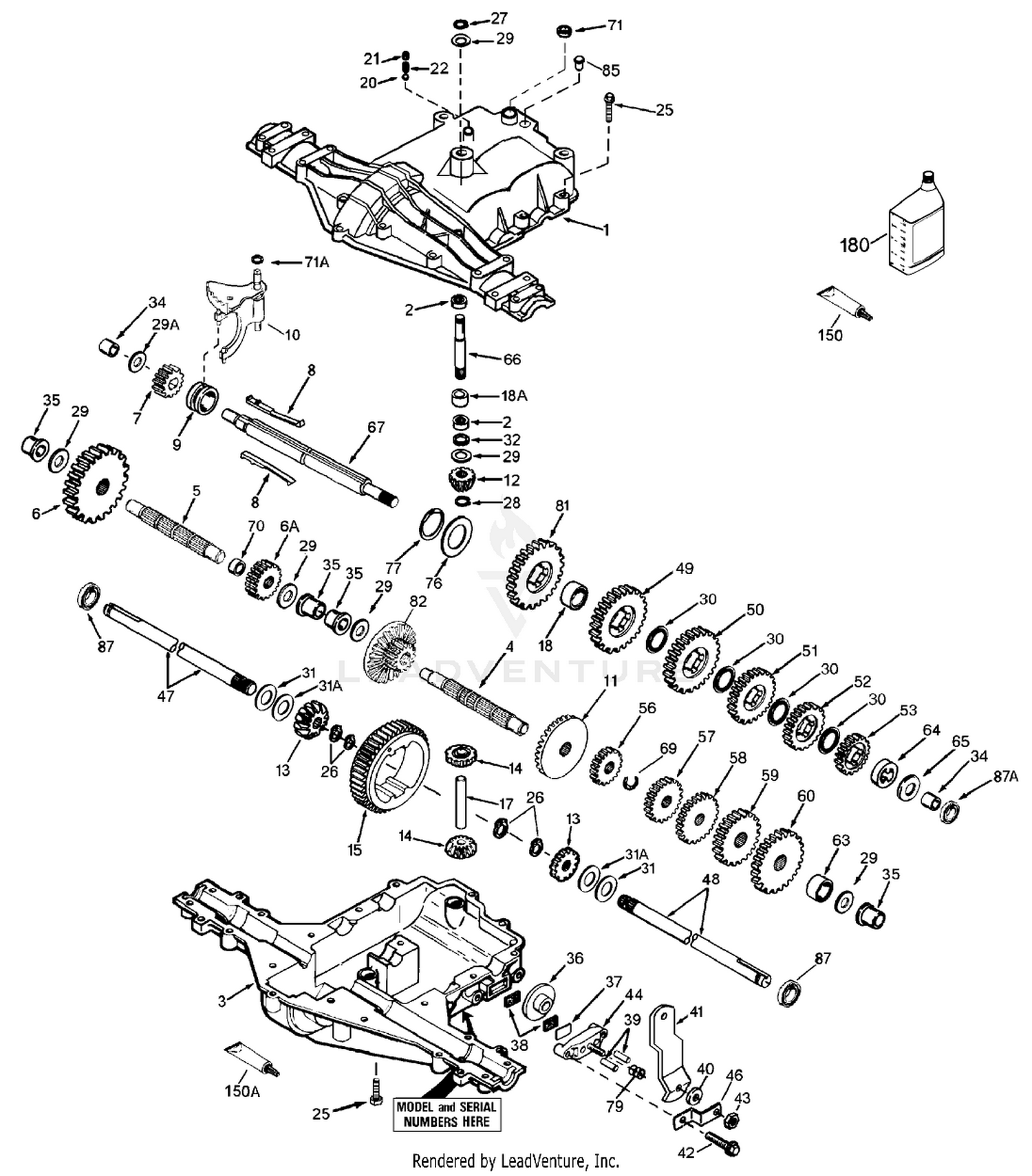 Peerless Transaxle Model Mst 205-509