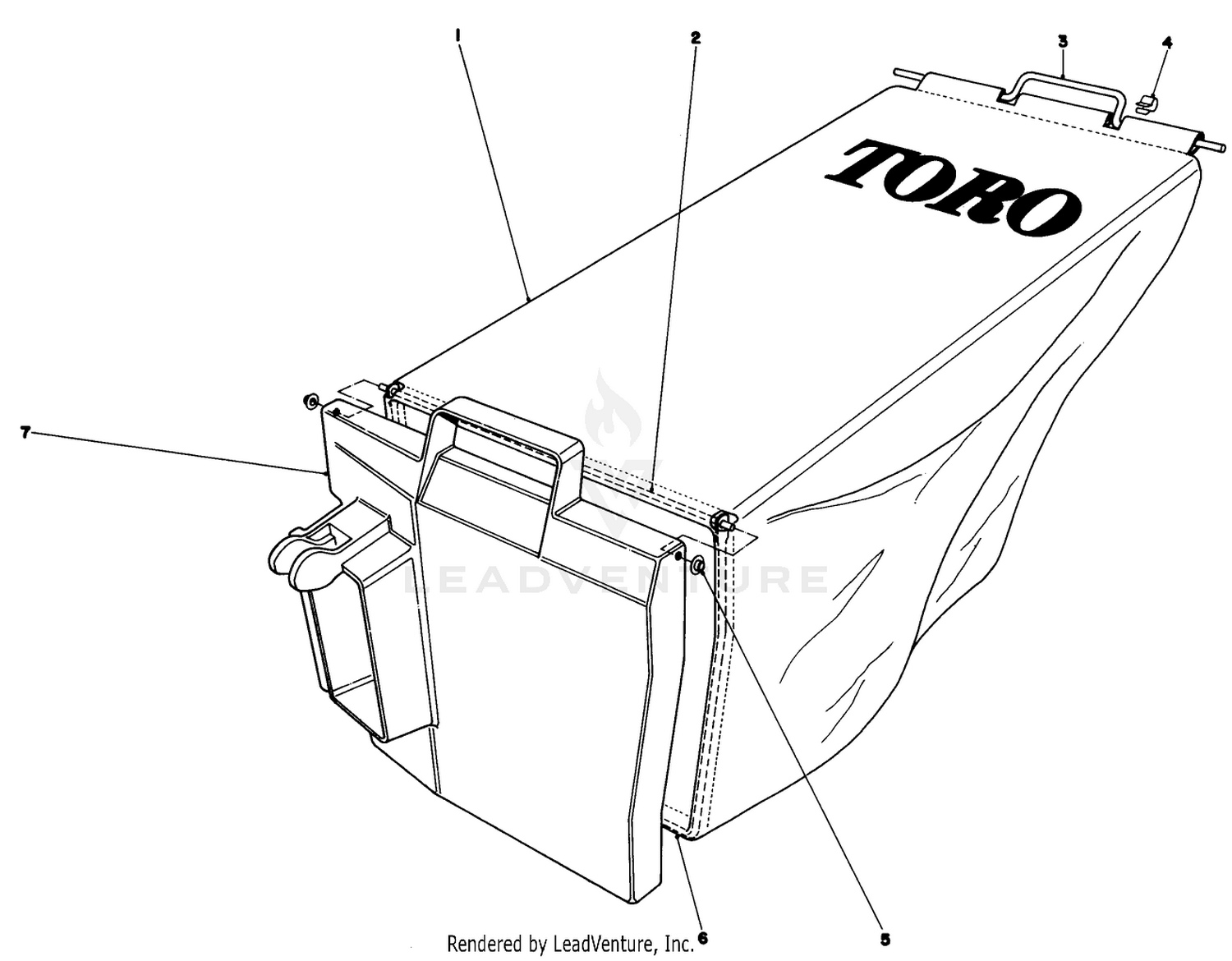 Grass Bag Assembly